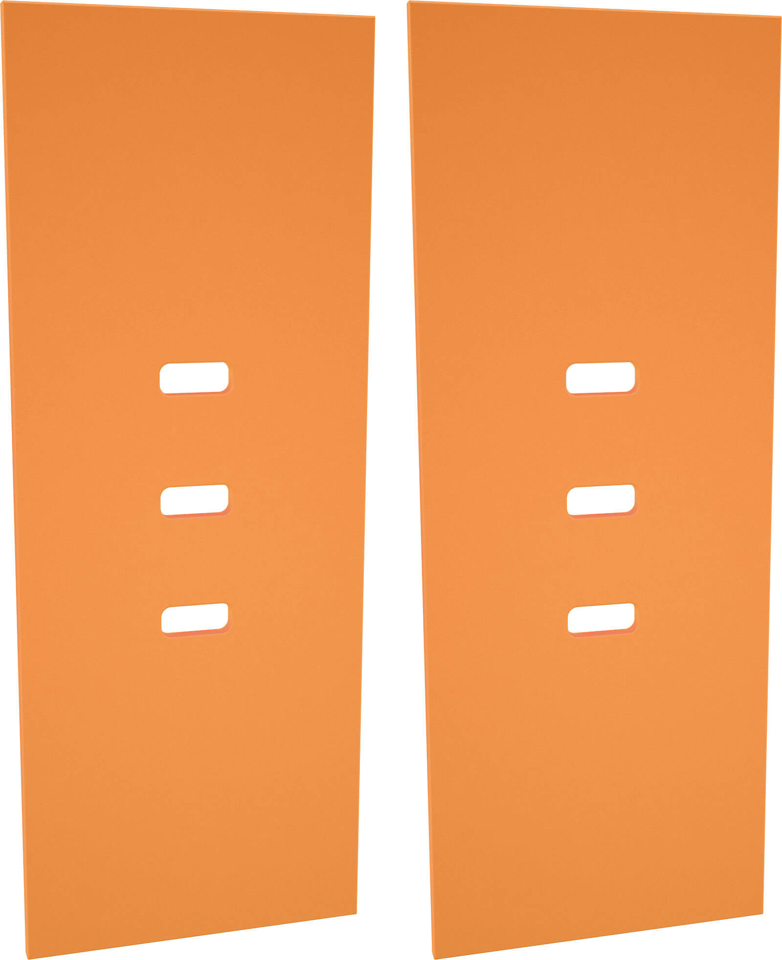 Deuren voor garderobe Rainbow, 2 stuks - oranje