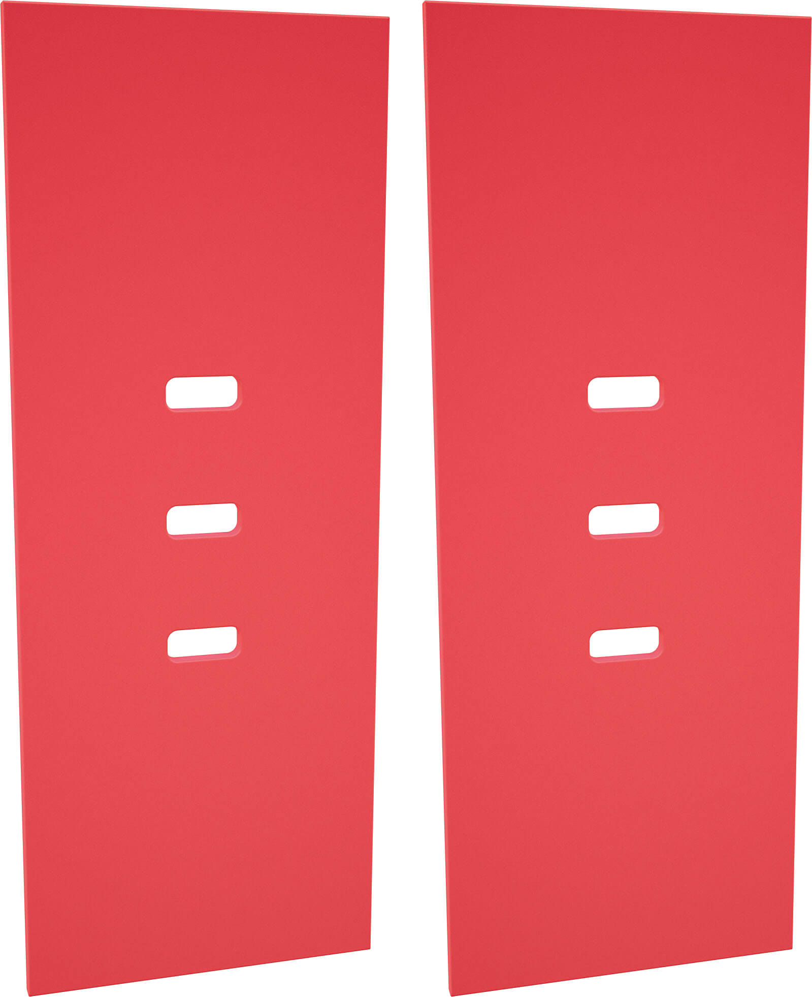 Deuren voor garderobe Rainbow, 2 stuks - rood