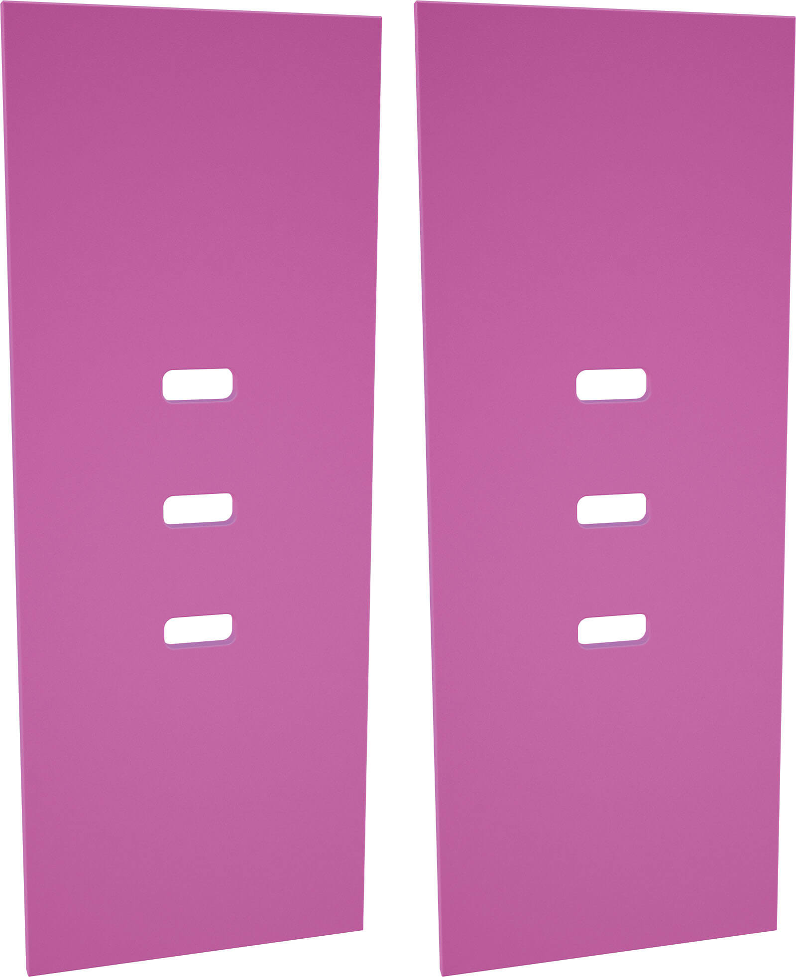 Deuren voor garderobe Rainbow, 2 stuks - roze