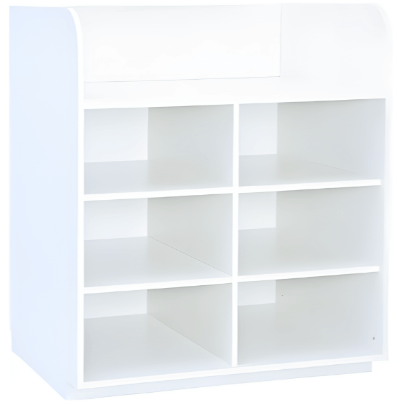 Aankleedtafel in het wit