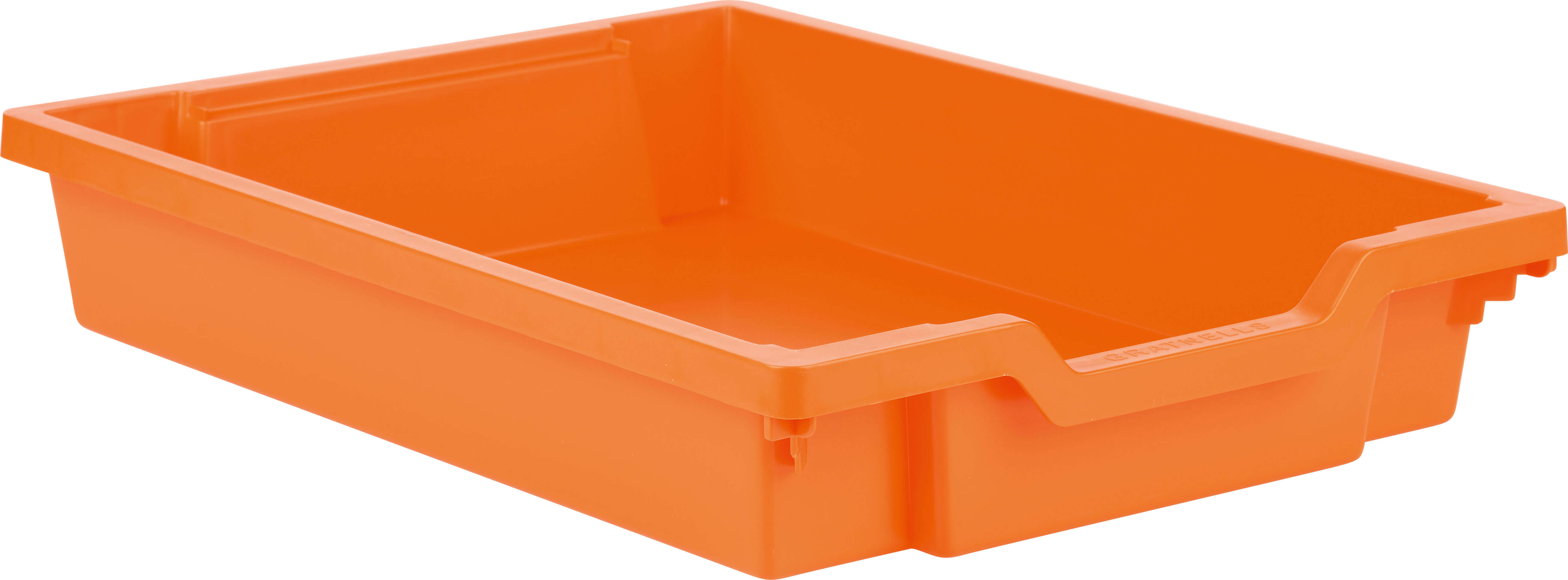 kleine schuifcontainer - oranje (inclusief rails)