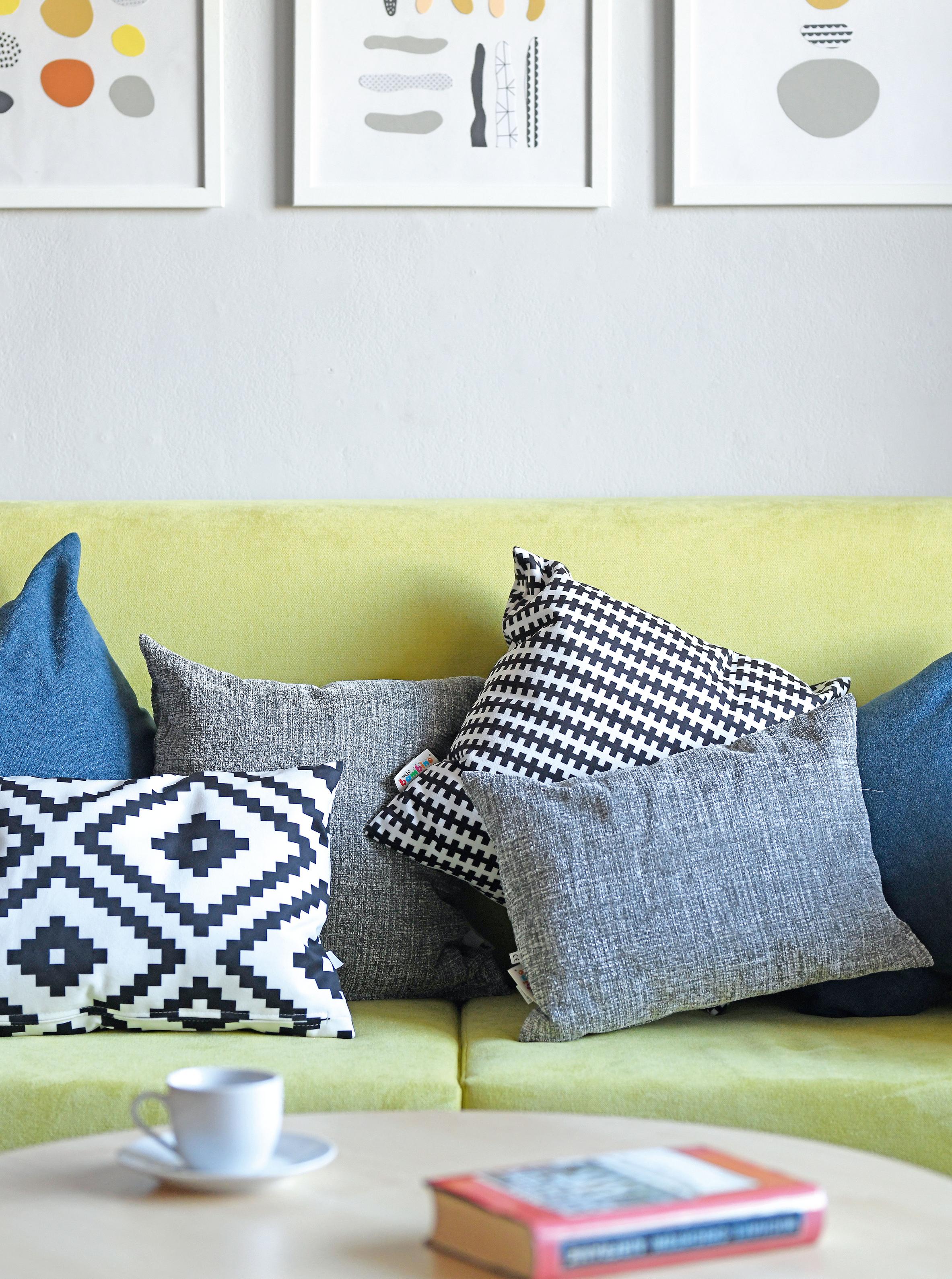 Kissen Relax, 2er-Set – Längliche Kissen für Sitzlandschaft