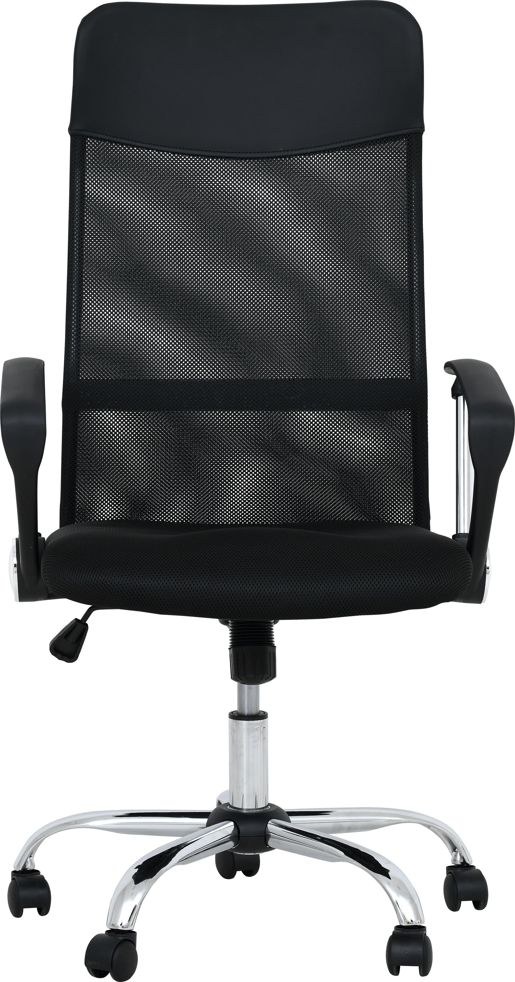 Drehstuhl mit Netzrückenteil, ideal für vielseitigen Einsatz.