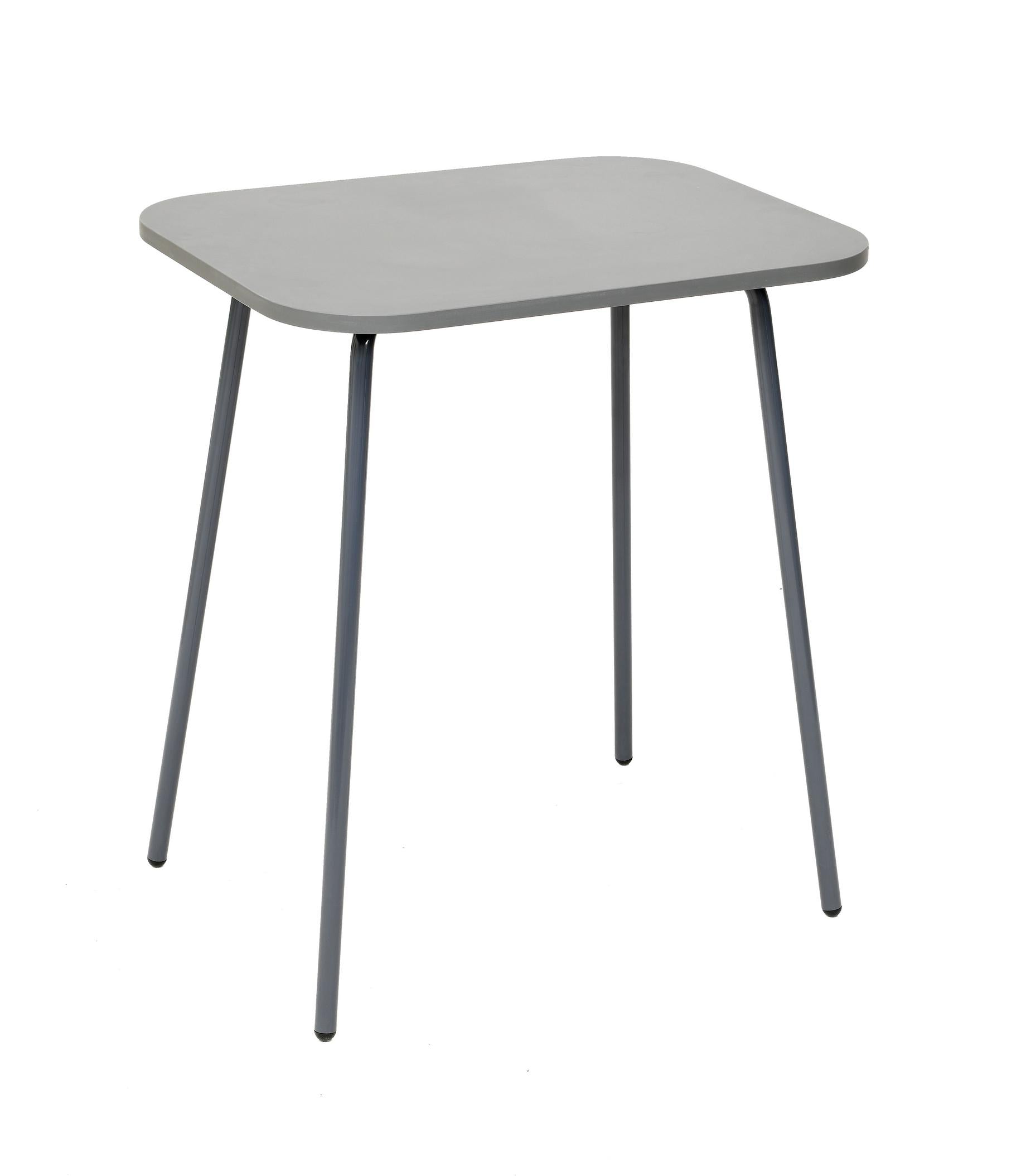 Modul Blocks maxi – Beistelltisch mit 4 Beinen in anthrazit