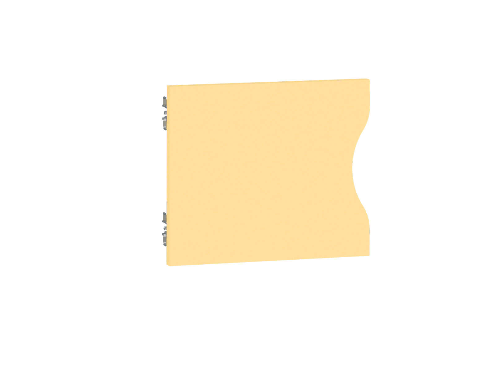 Porte jaune - série Feria