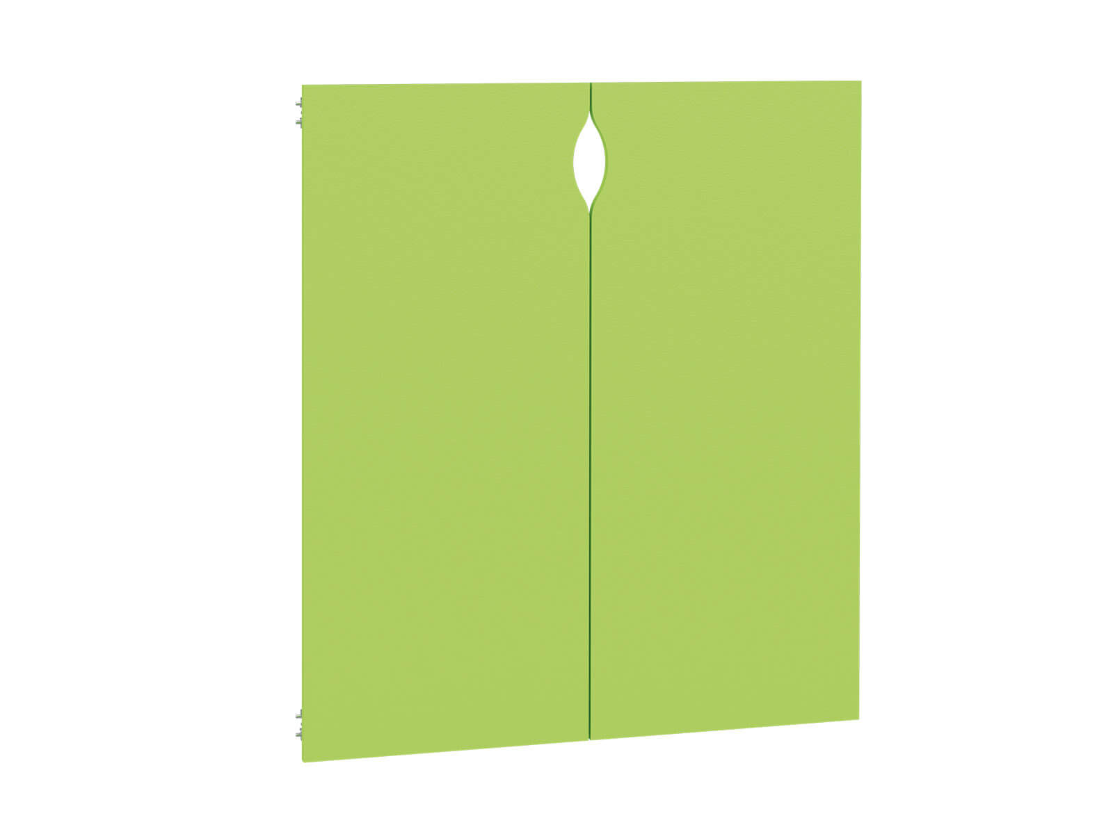 Portes (gauche & droite) 4 caissons hauts, également compatible pour tablette haute - limetette - série Feria