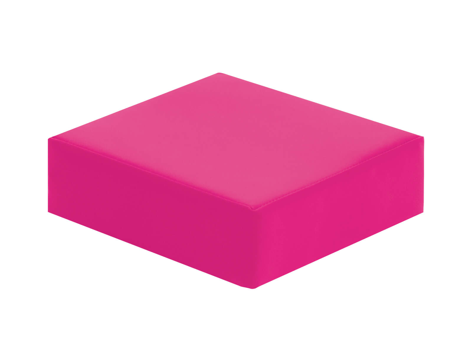 Vierkant zitkussen, roze