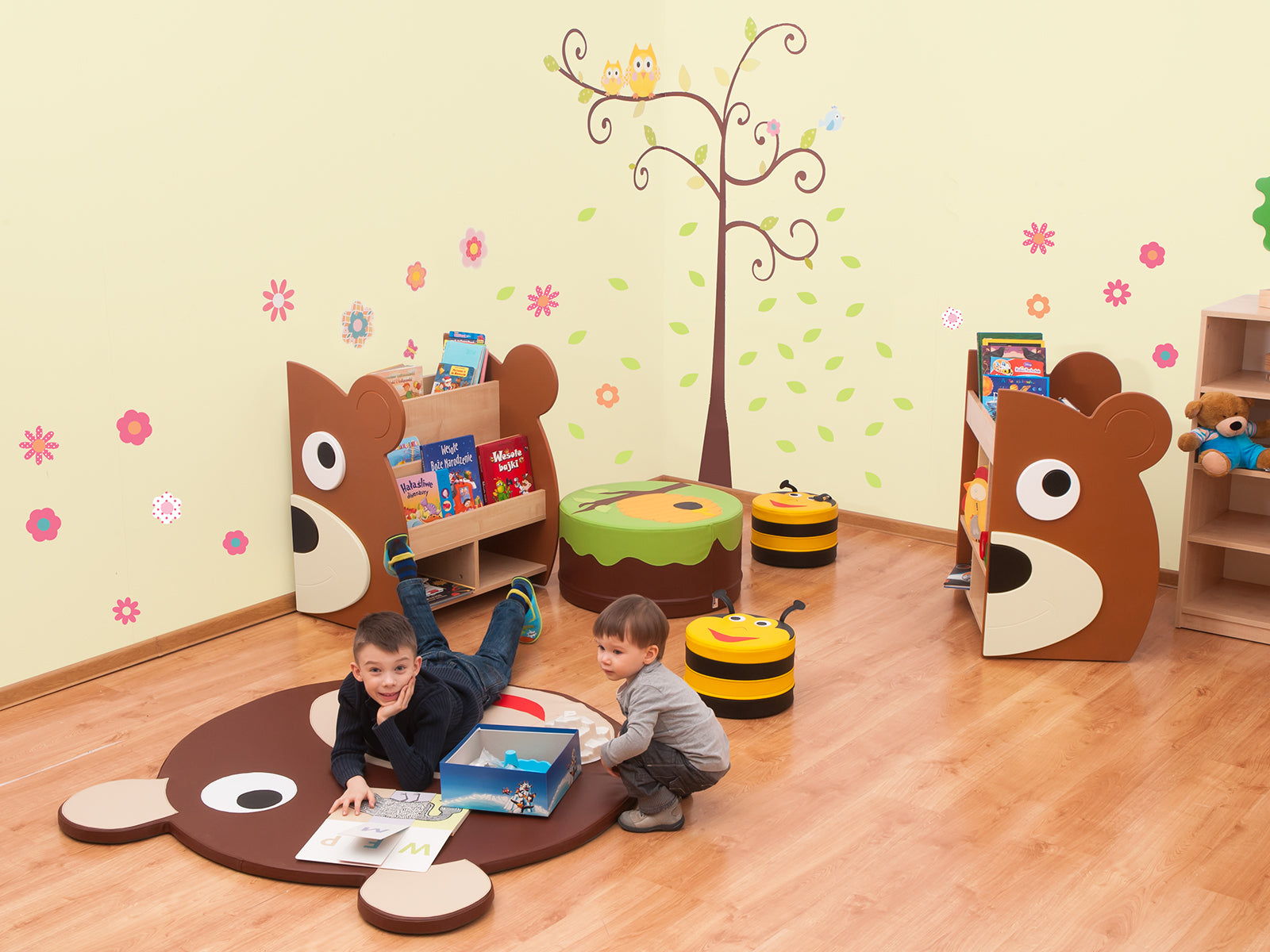 Teddy Spielmatte 120cm x 125cm x 3cm