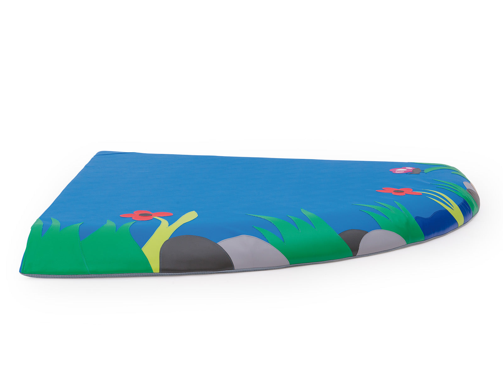 Eck-Spielmatte Weide 150cm x 150cm x 10cm