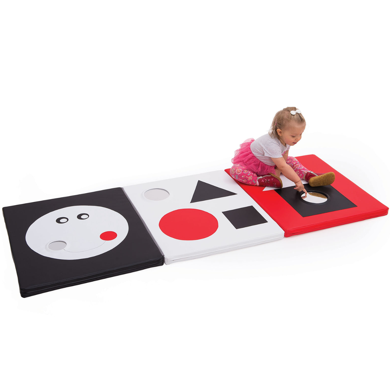 Shapes - faltbare Spielmatte 180cm x 70cm x 4 cm