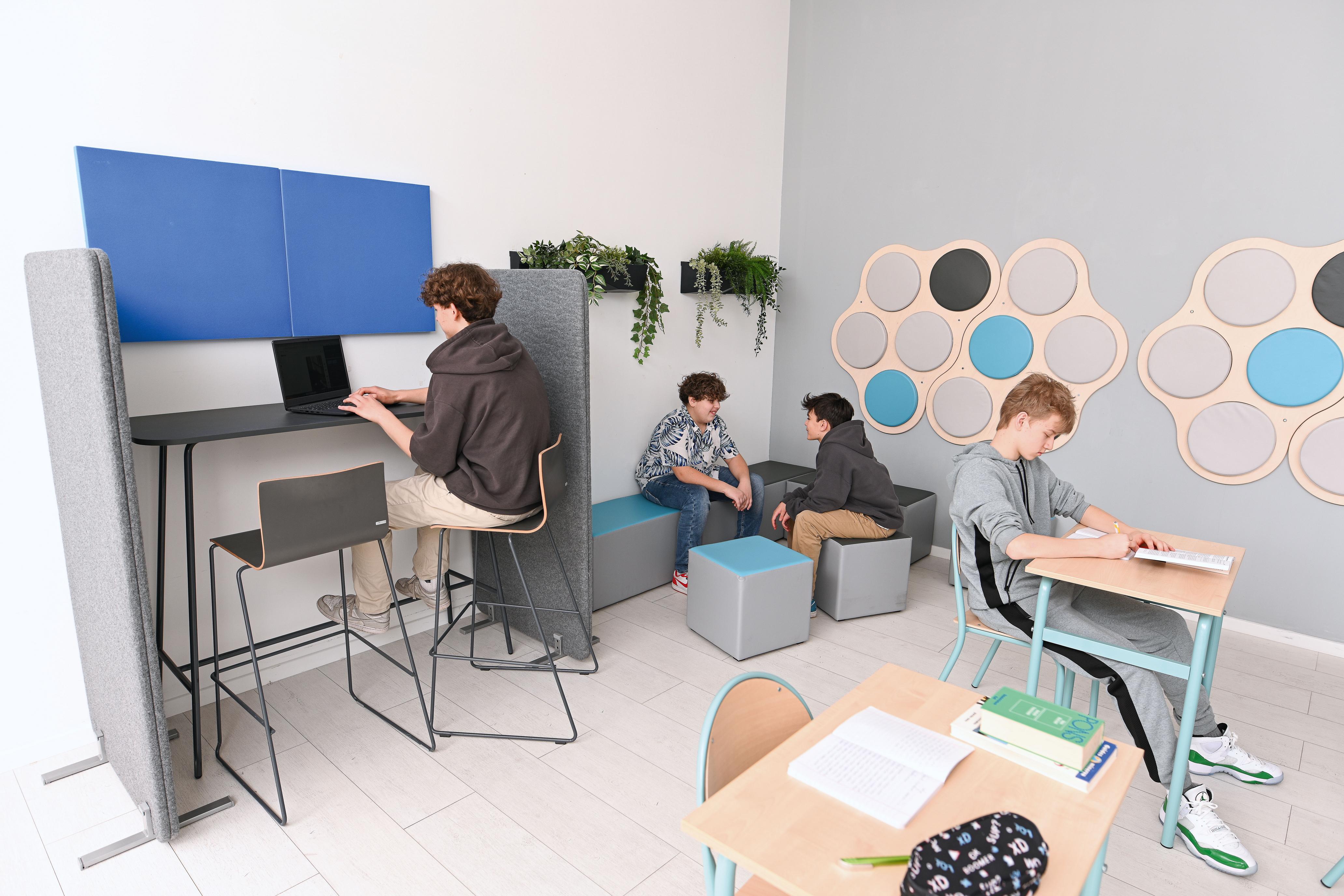 Modul Blocks maxi Hochtisch H 110 – Stilvoll & modern, anthrazit