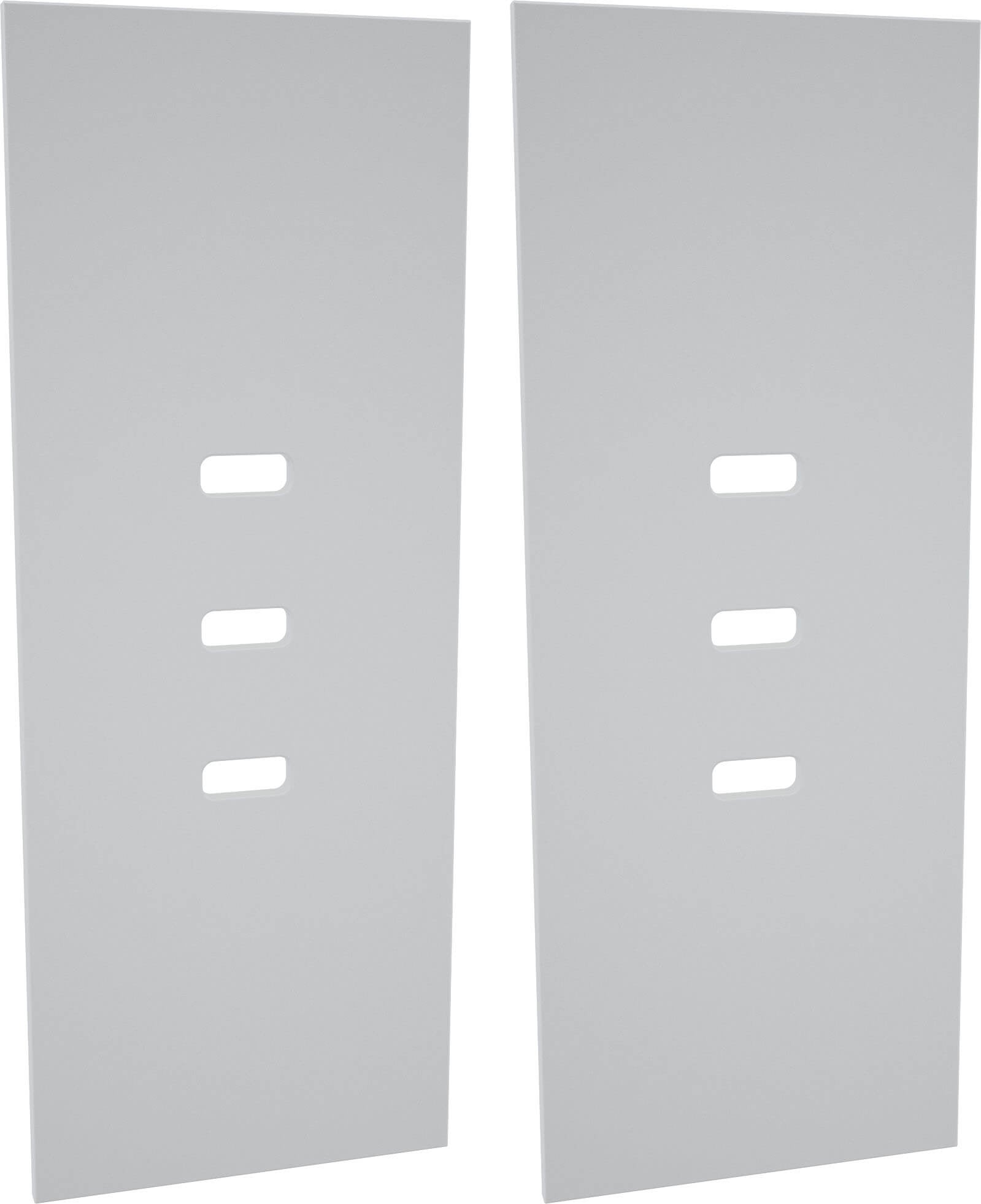 Deuren voor garderobe Rainbow, 2 stuks - grijs