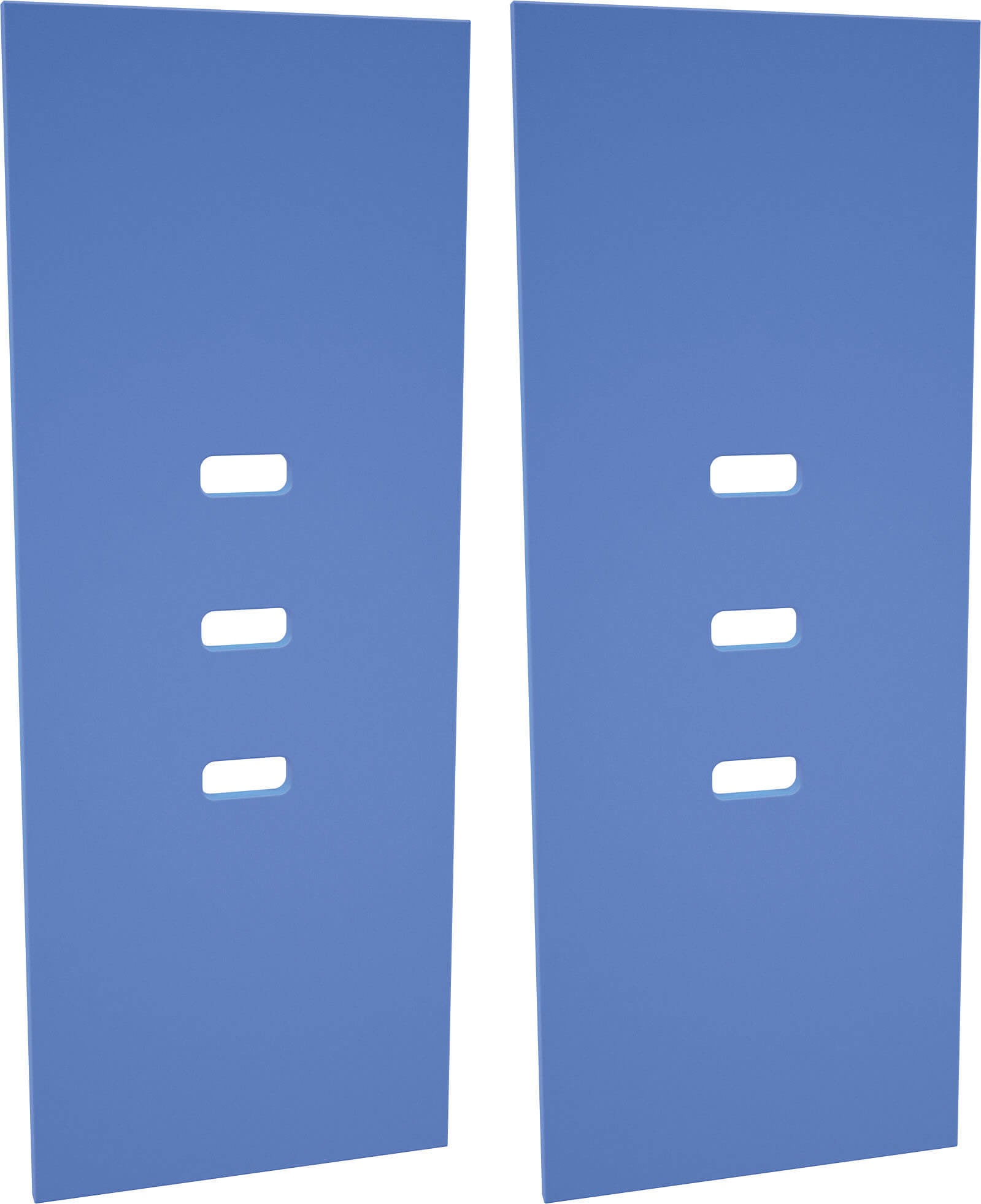 Deuren voor garderobe Rainbow, 2 stuks - blauw