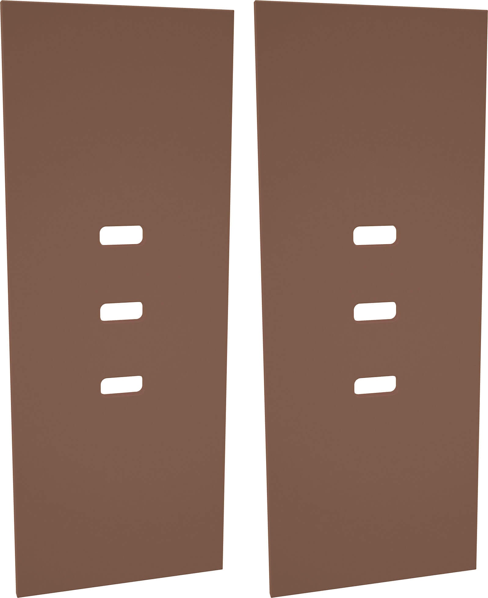 Deuren voor garderobe Rainbow, 2 stuks - bruin