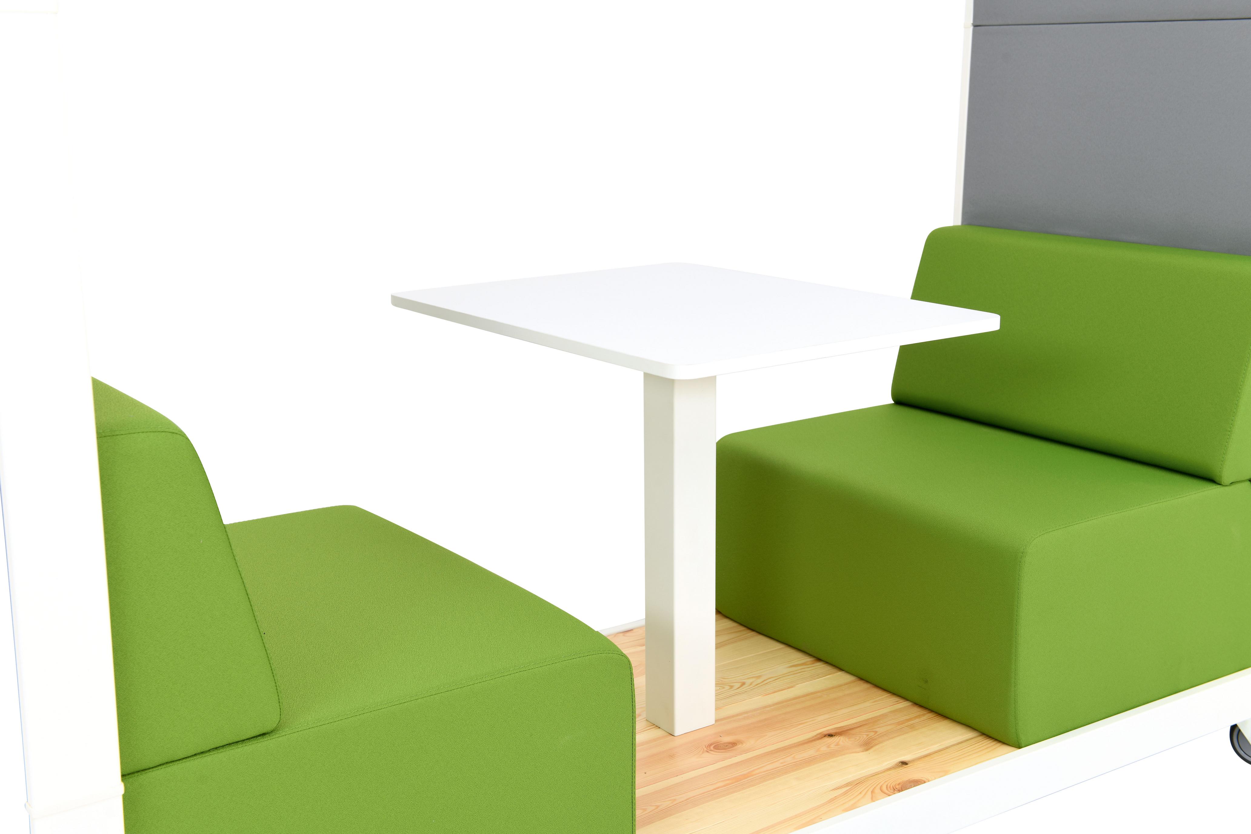 Meetingbox Treehouse ohne Rückwand – Stilvolle Acoustic Pod