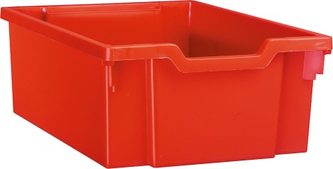 middelgrote schuifcontainer - rood (rails inbegrepen)