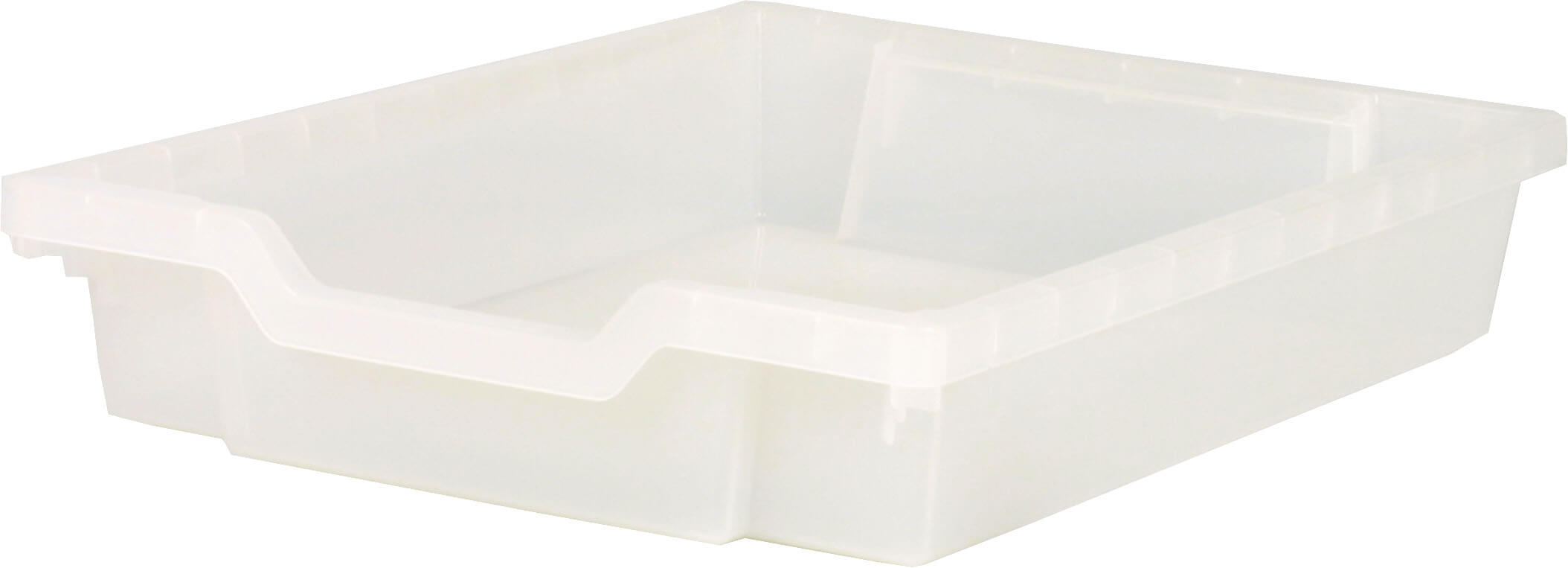 kleine schuifcontainer - transparant (rails inbegrepen)