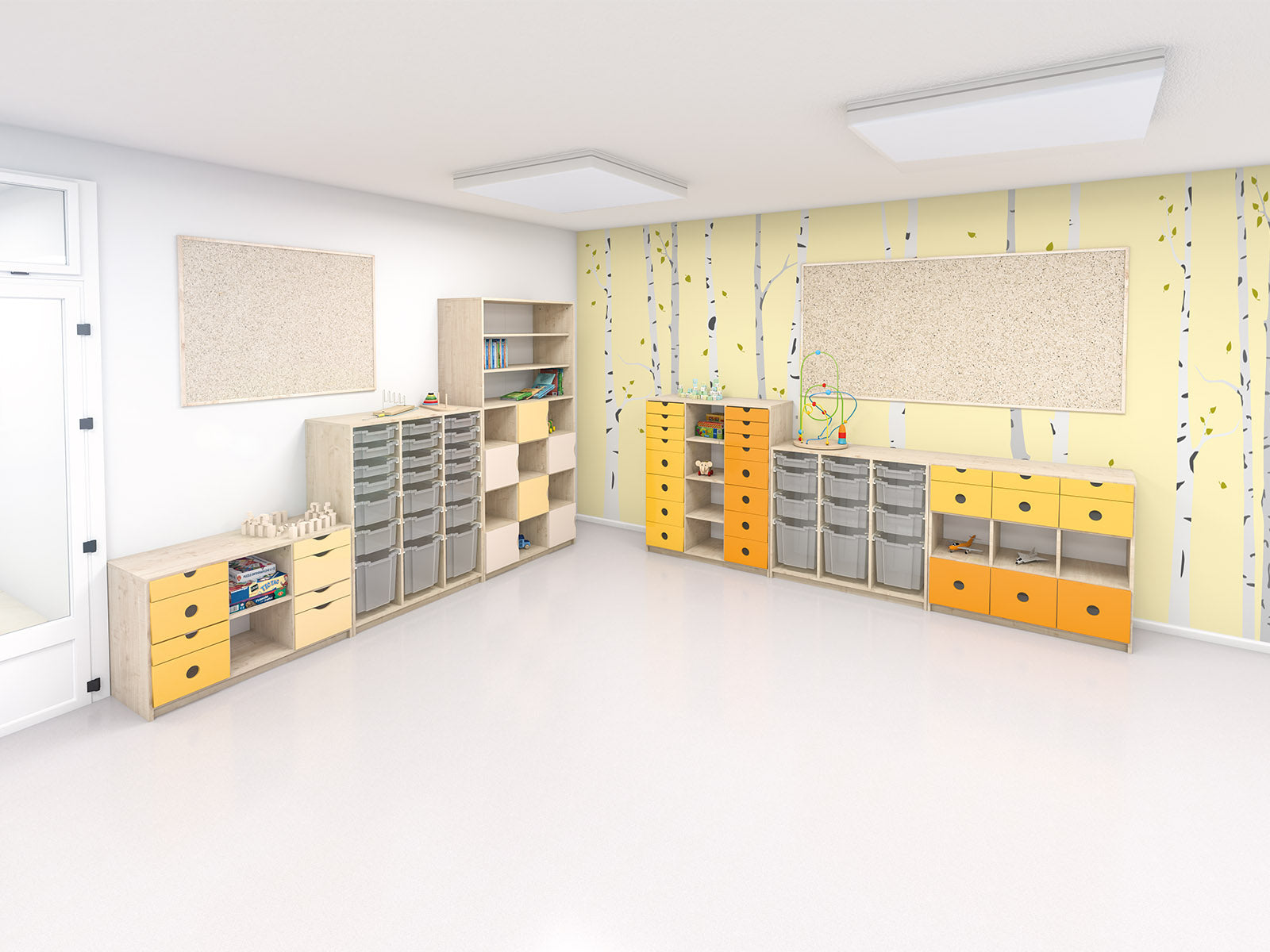 Konfigurierbare Schränke Türen/Schubladen/Container - FERIA-Serie