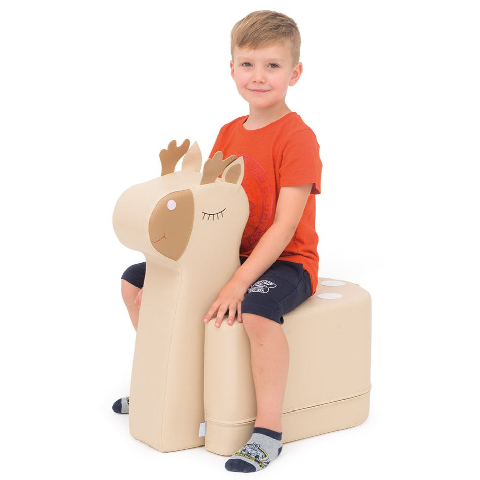 Siège en mousse avec différents motifs d'animaux