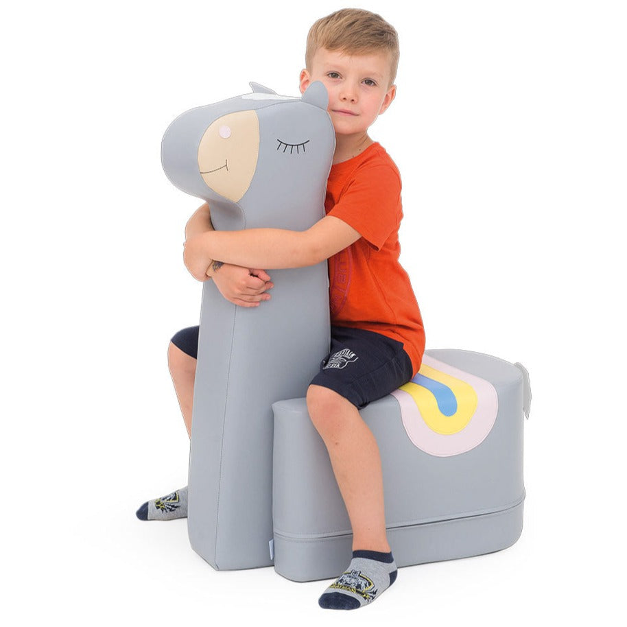 Siège en mousse avec différents motifs d'animaux