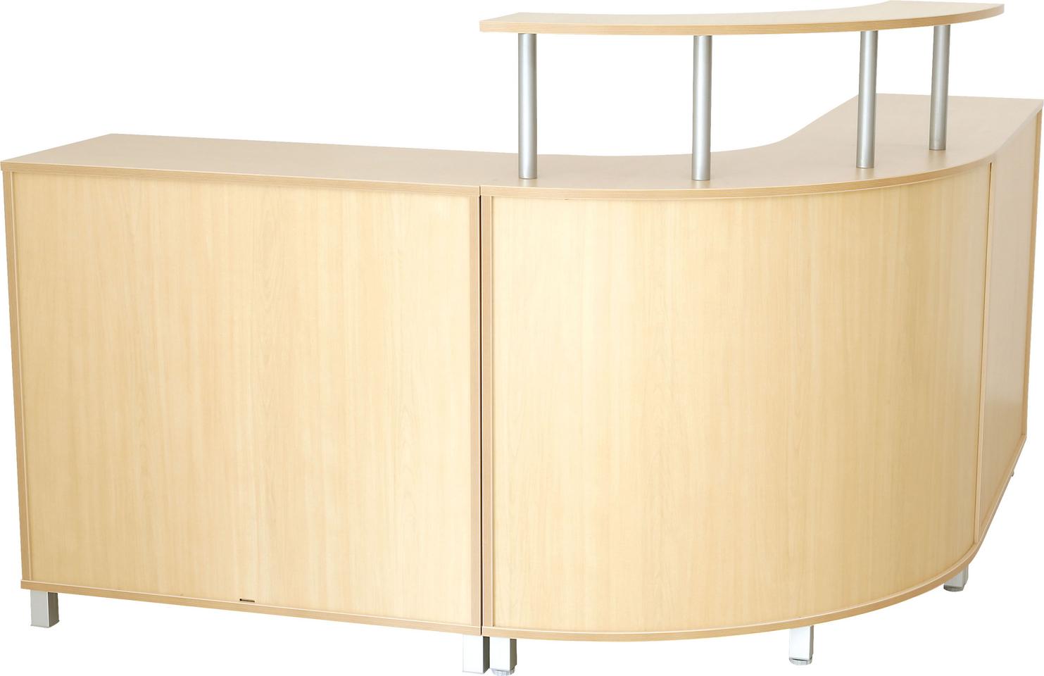 Flexi Große Empfangstheke – Moderne, vielseitige Rezeption.