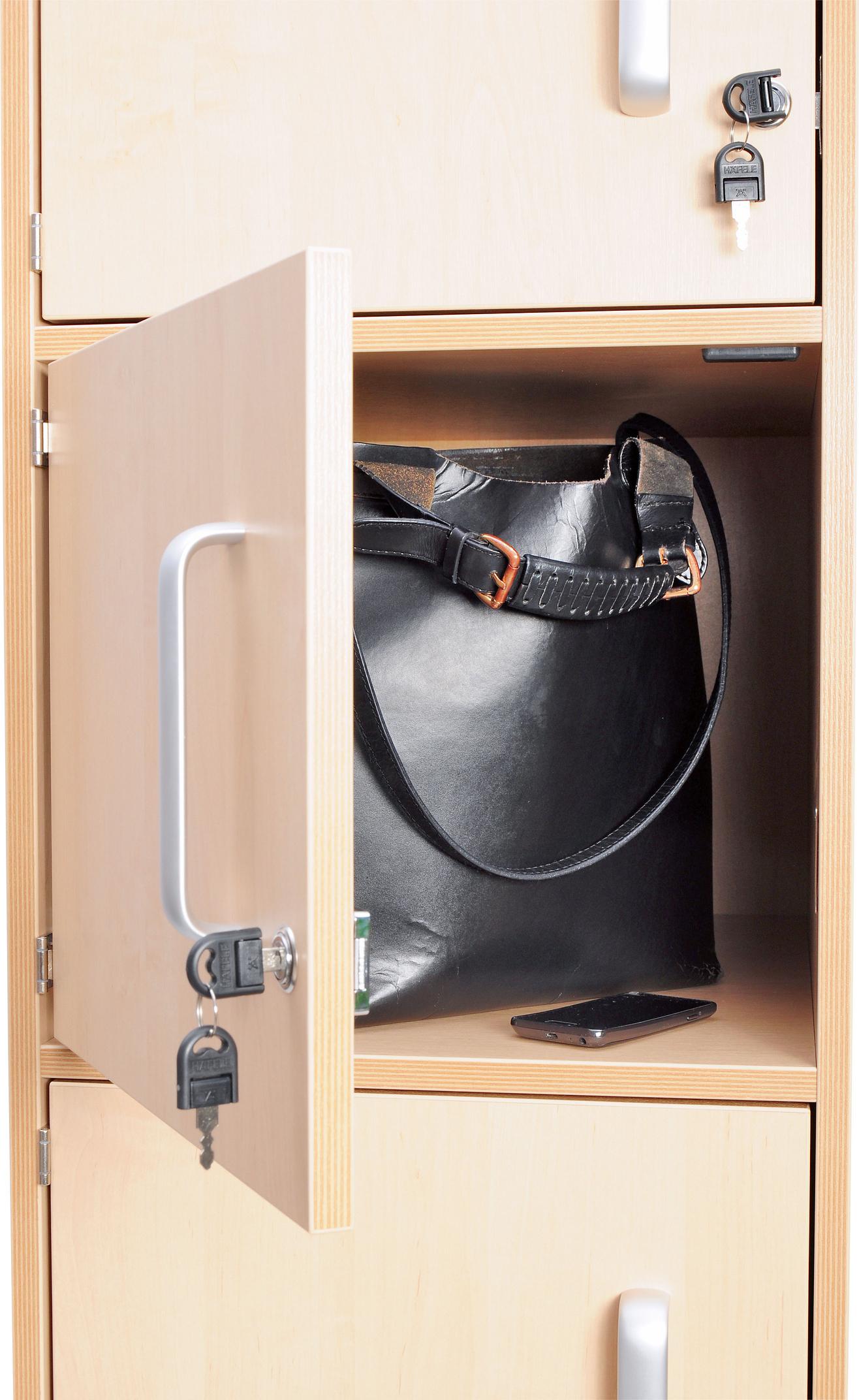 Flexi Eigentumsschrank – abschließbar & schmal für Personal