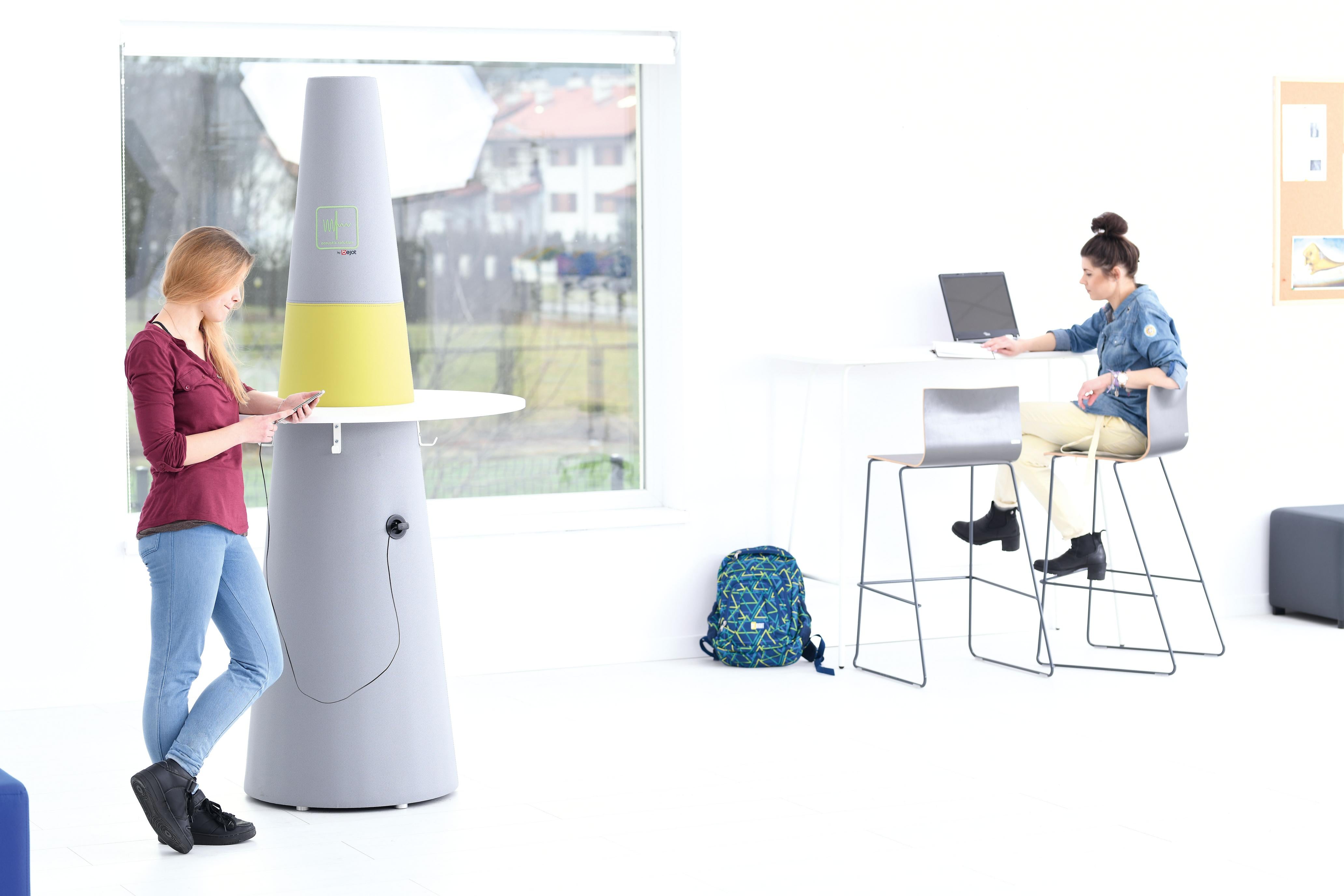 Modul Blocks maxi Hochtisch – stilvoll & funktional, weiß