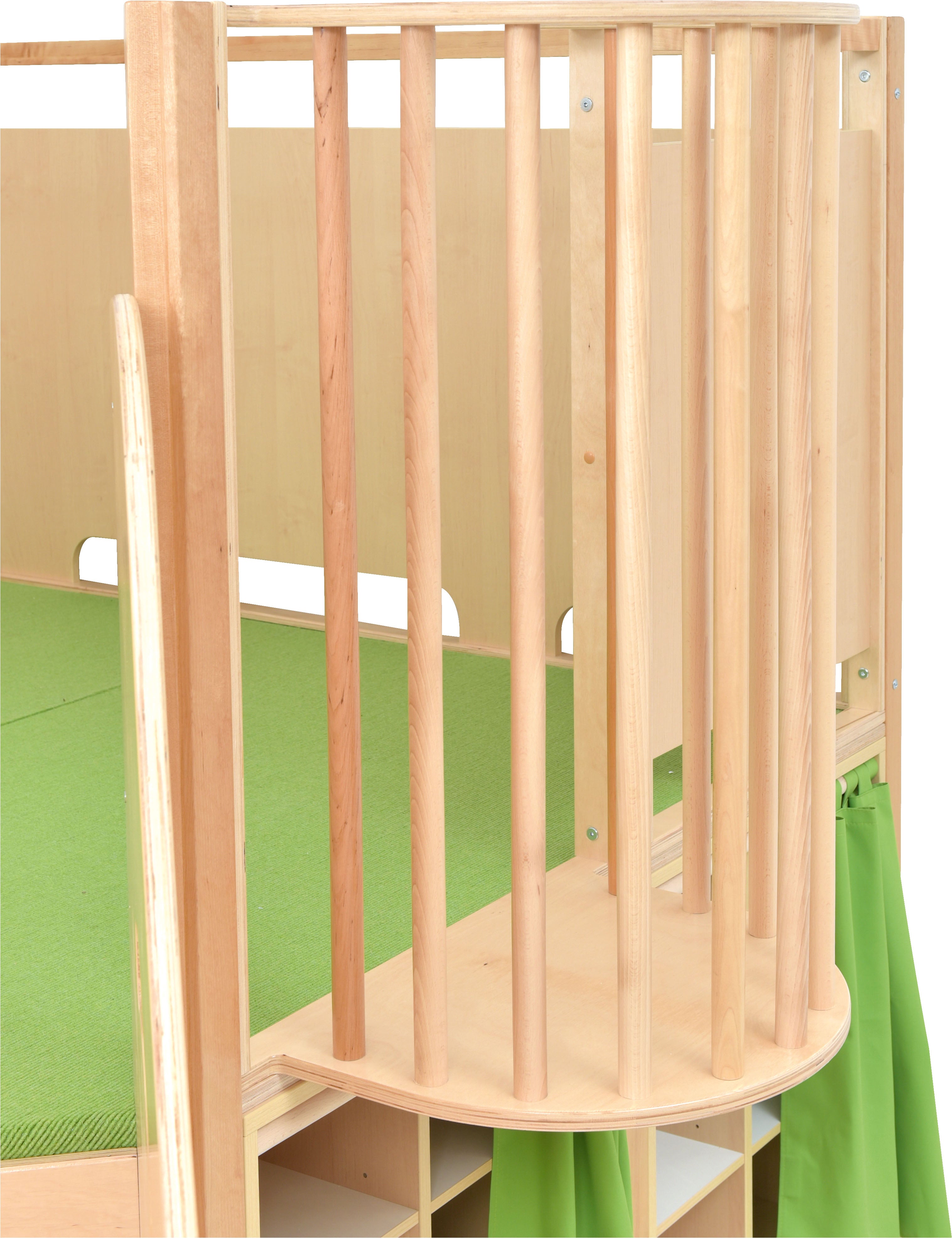 Kindergarten Hochebene Leni Detailansicht Aussichtsplattform