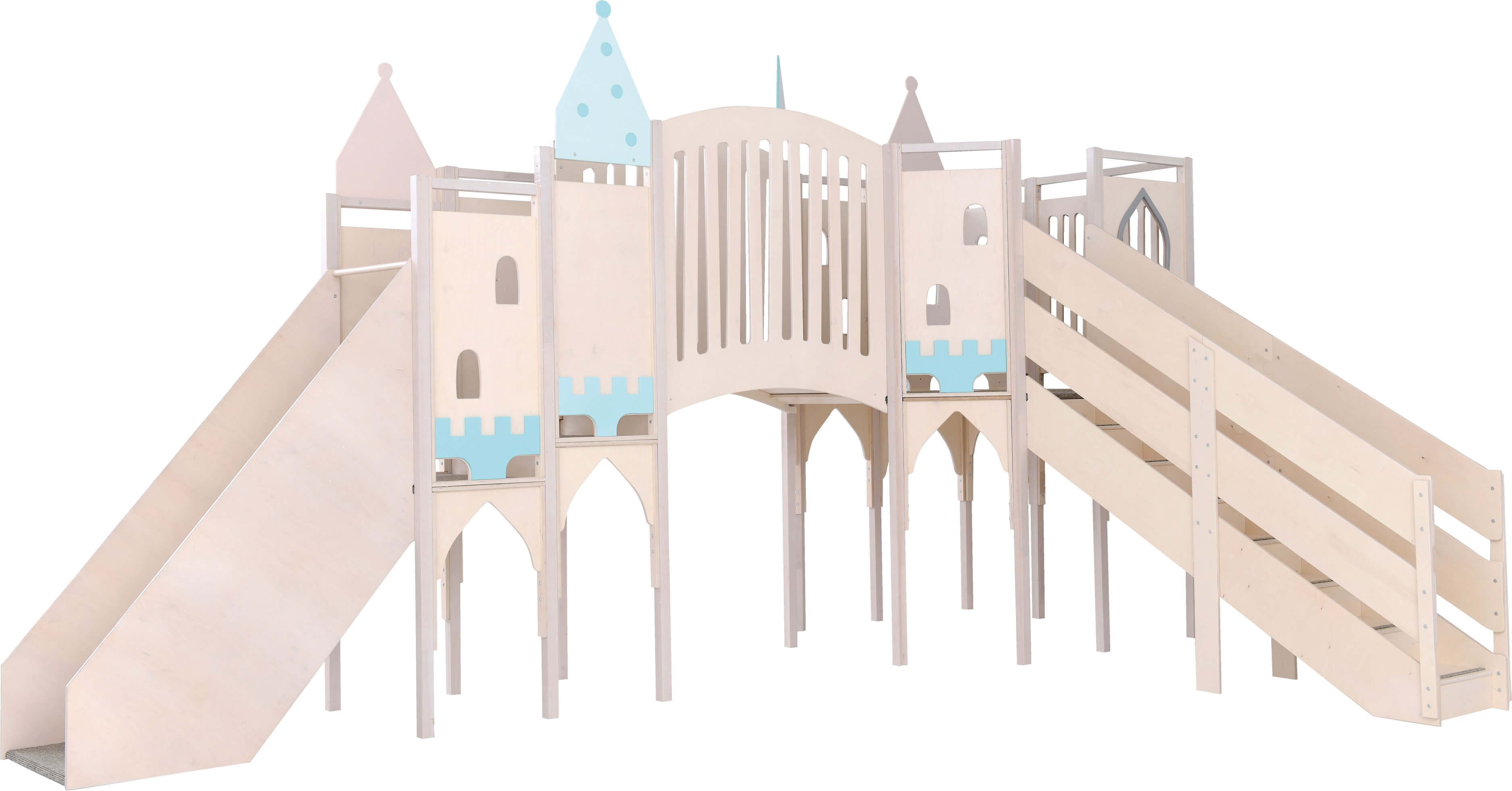 Kindergarten Spielburg Märchenschloss von vorne