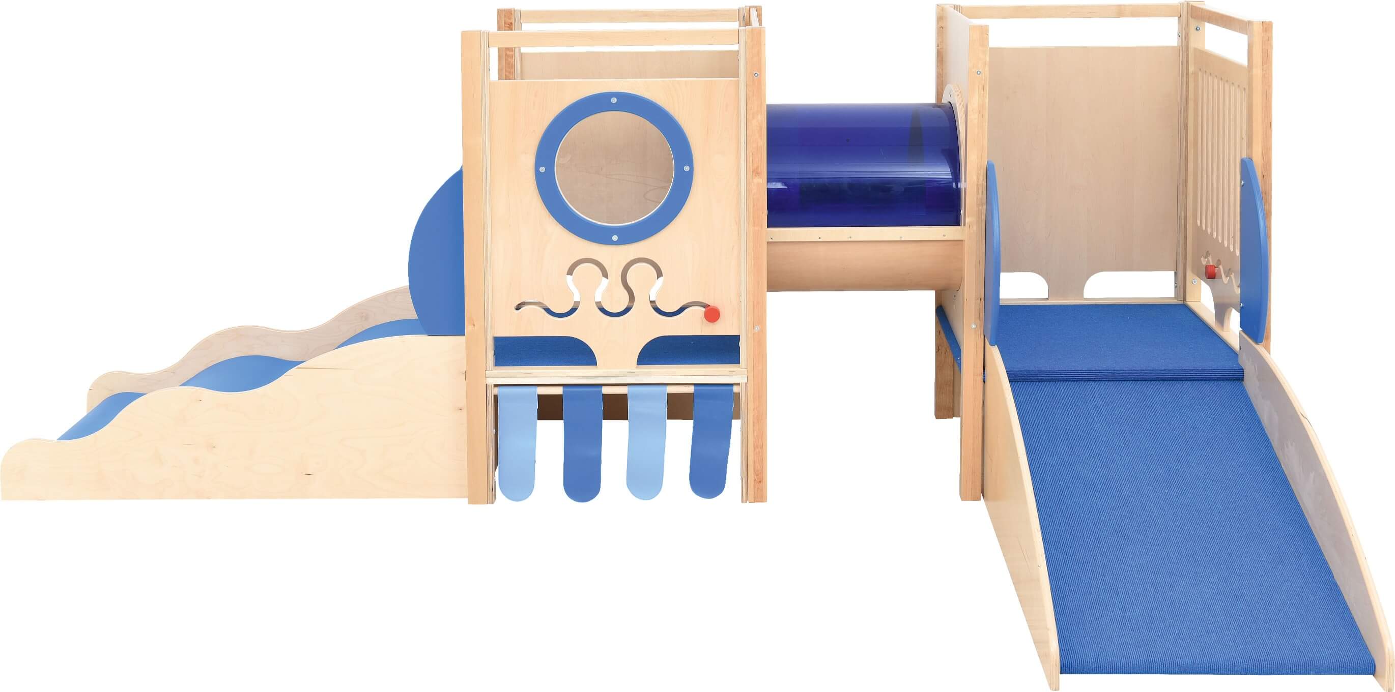 Kindergarten und Krippen Spielpodest U-Boot 3 von vorne