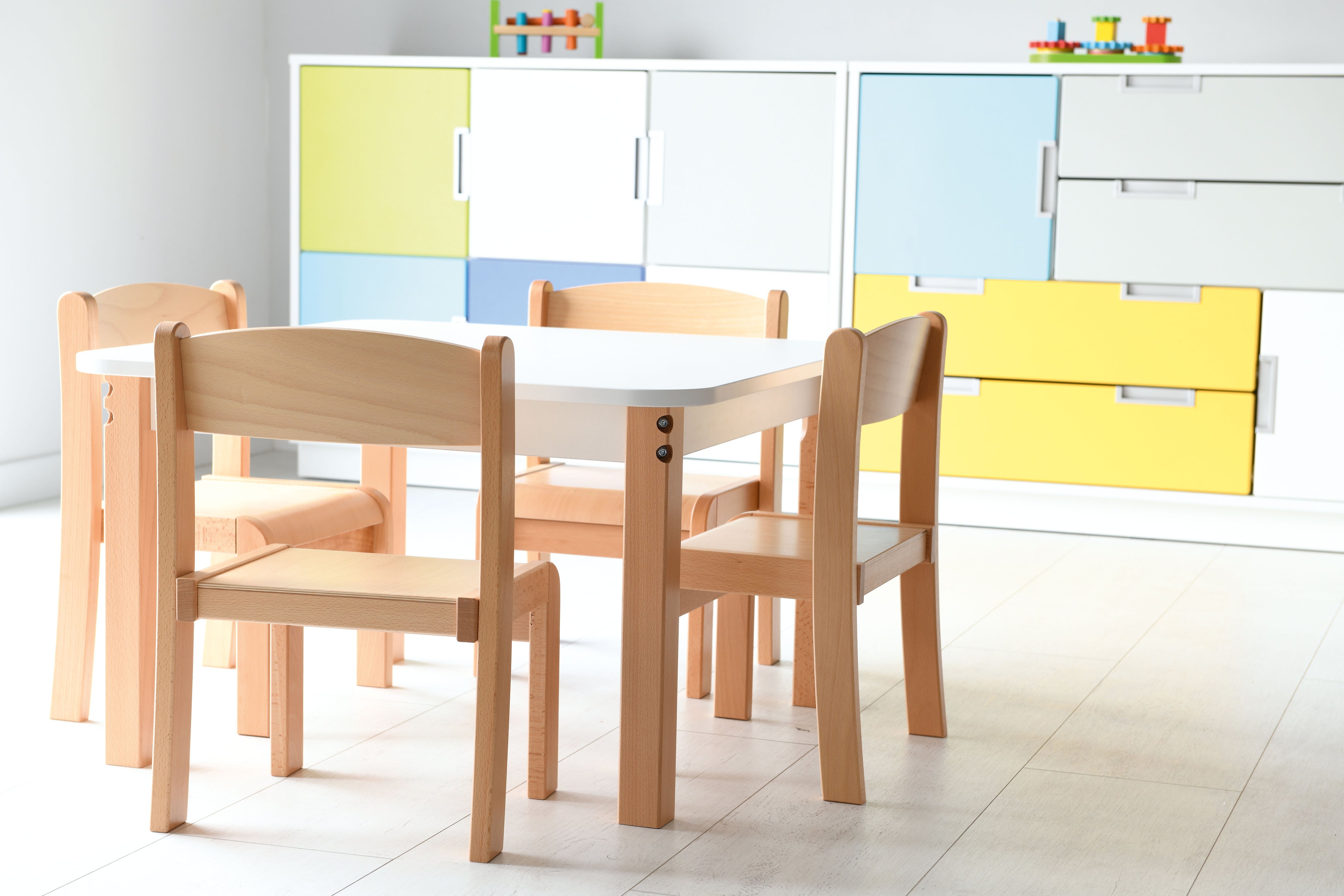 Kindergartenstuhl Phil im Gruppenraum 3