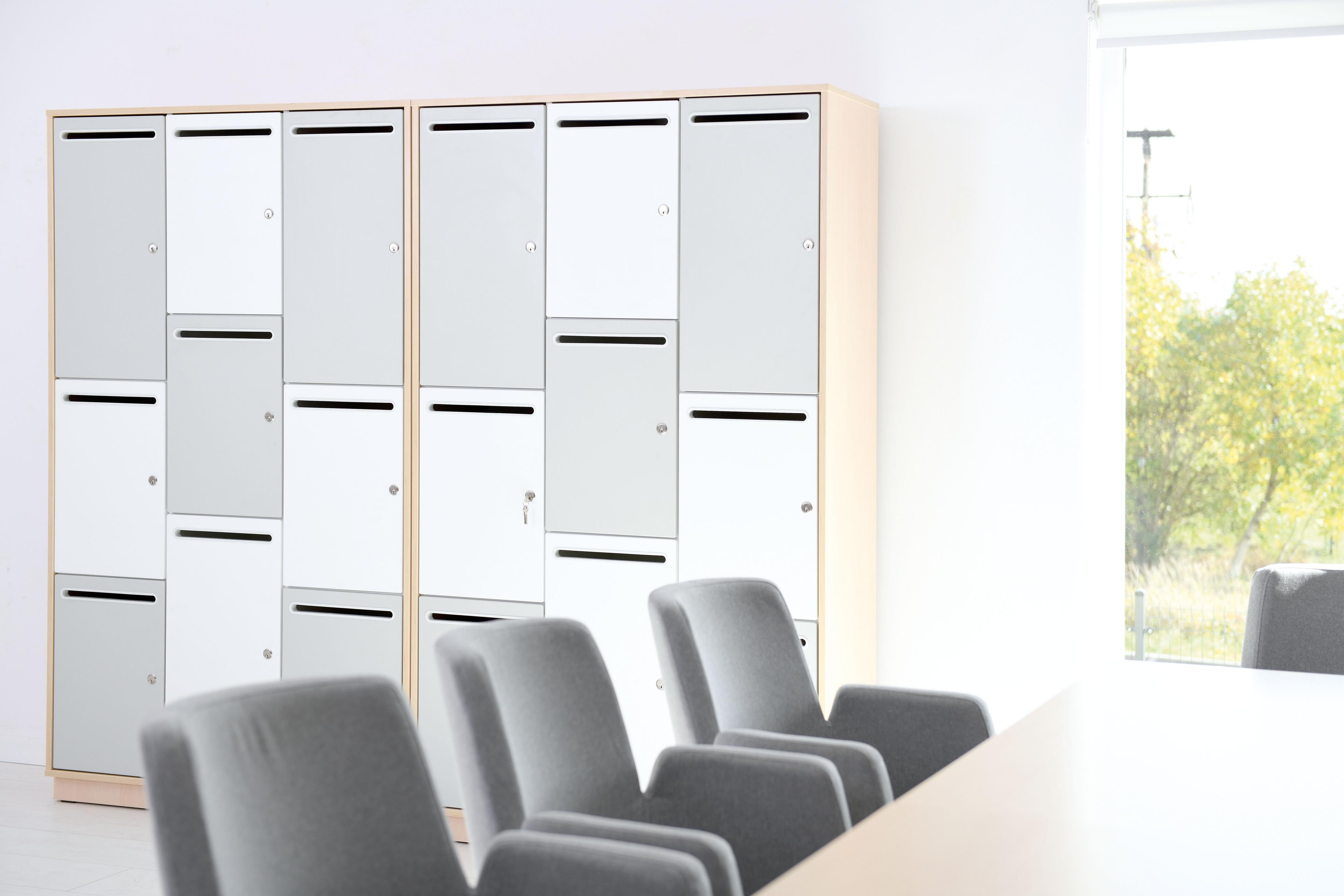 Quadro - Eigentumsschrank/Spind mit 9 Fächern für Schüler