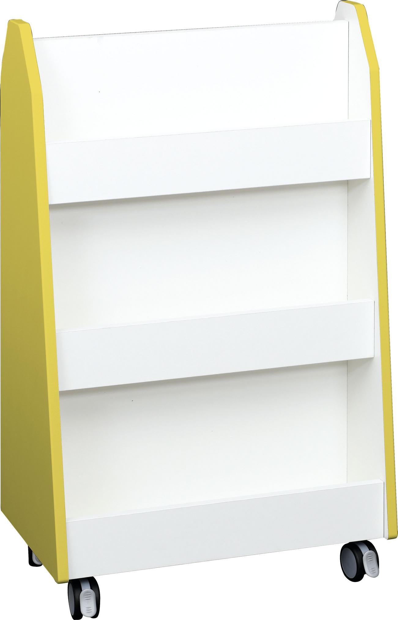 Quadro - Zweiseitiges Bücherregal in vielen Farben - Produkt wird im Kindergarten oder Schule genutzt.