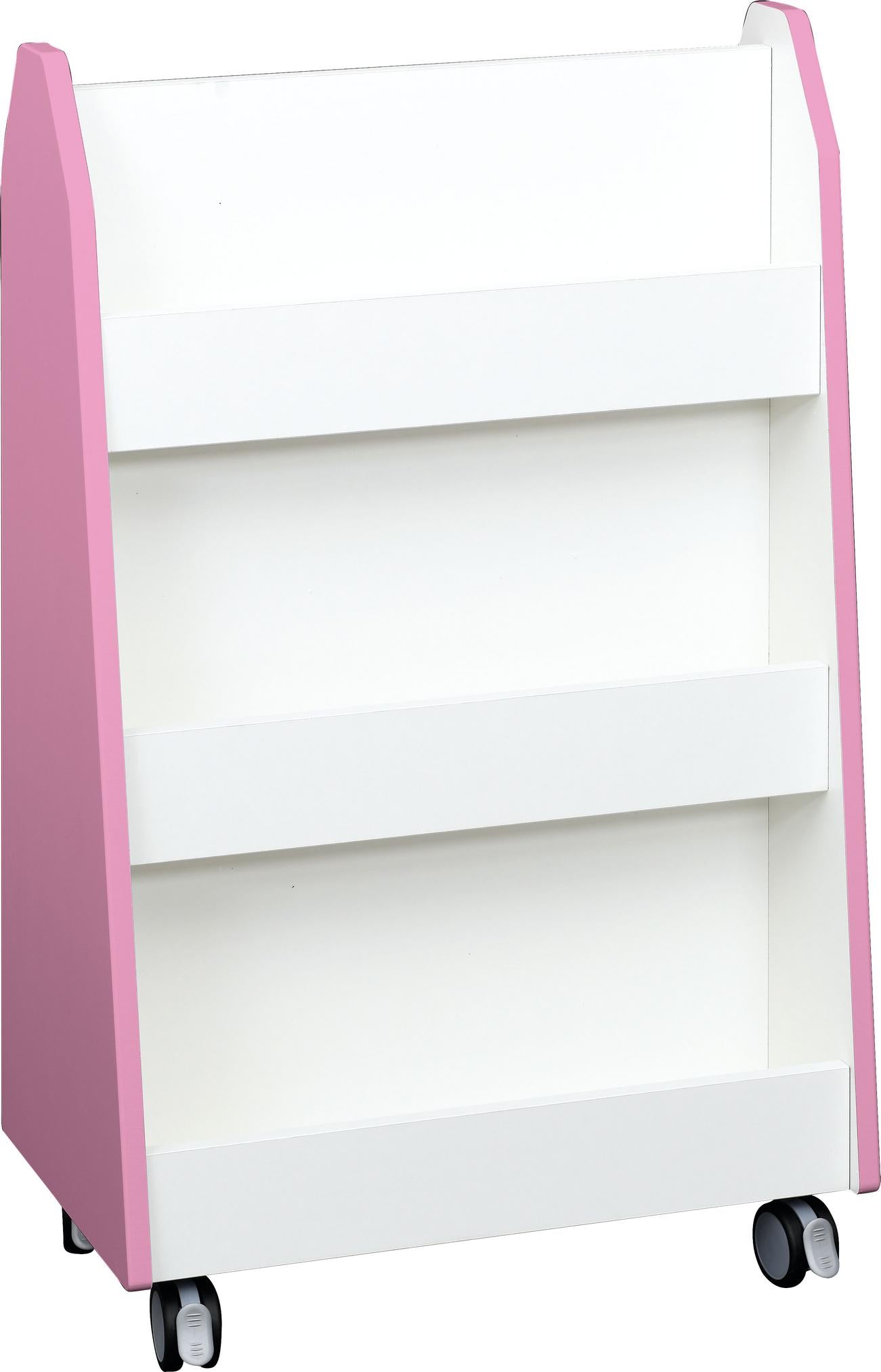 Quadro - Zweiseitiges Bücherregal in vielen Farben - Produkt wird im Kindergarten oder Schule genutzt.