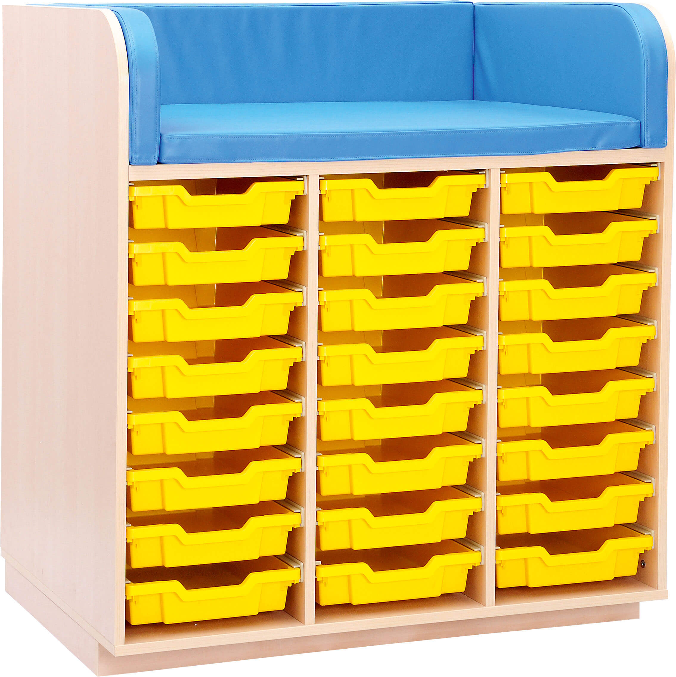 Wickelkommode für Container( optional ) - versch. Farben. Geeignet für die Krippe, Kita & Kindergarten.