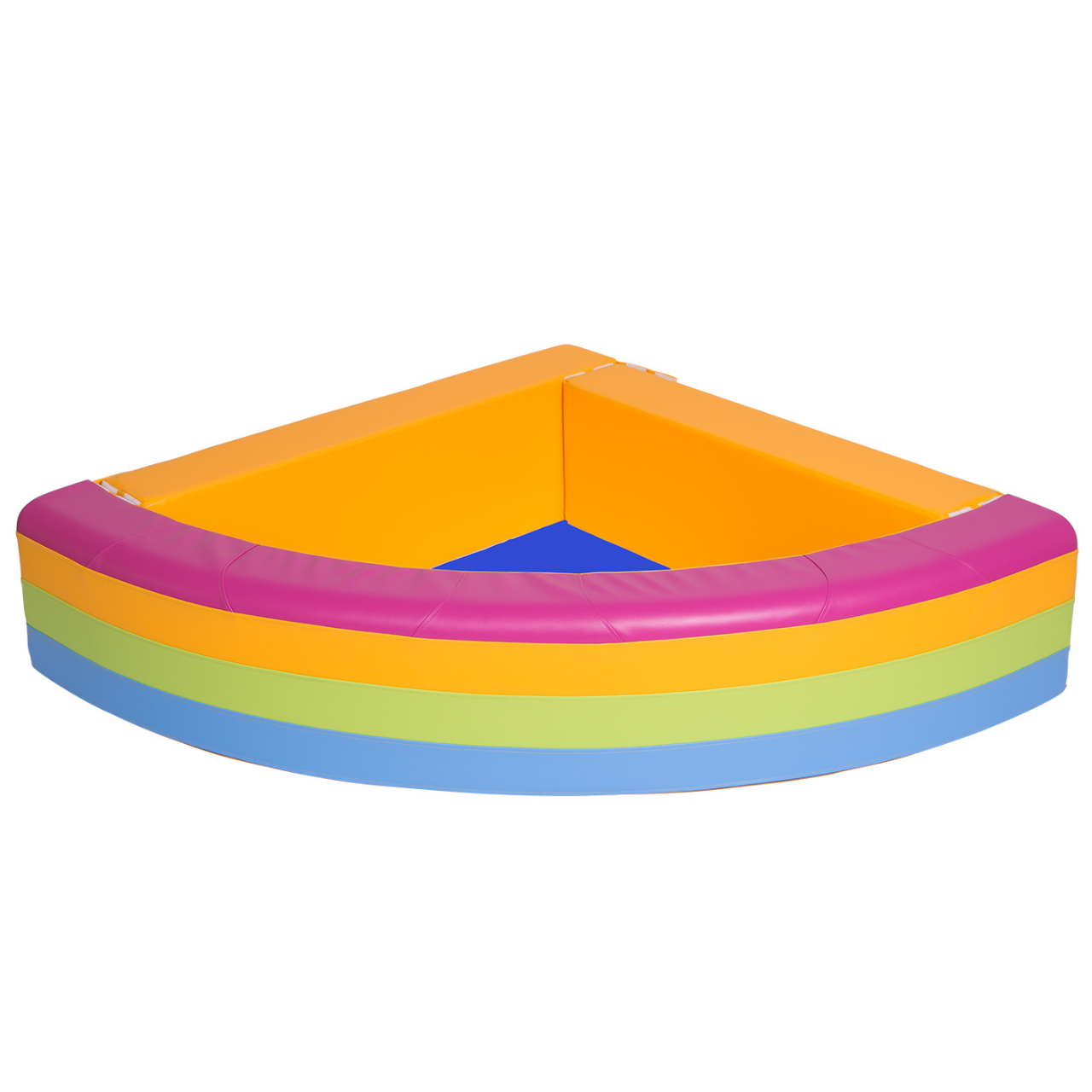 Piscine à balles - arc-en-ciel 120x120x30, balles en option