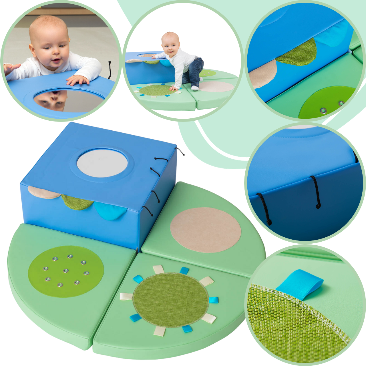 Explorateur sensoriel d'île rampant