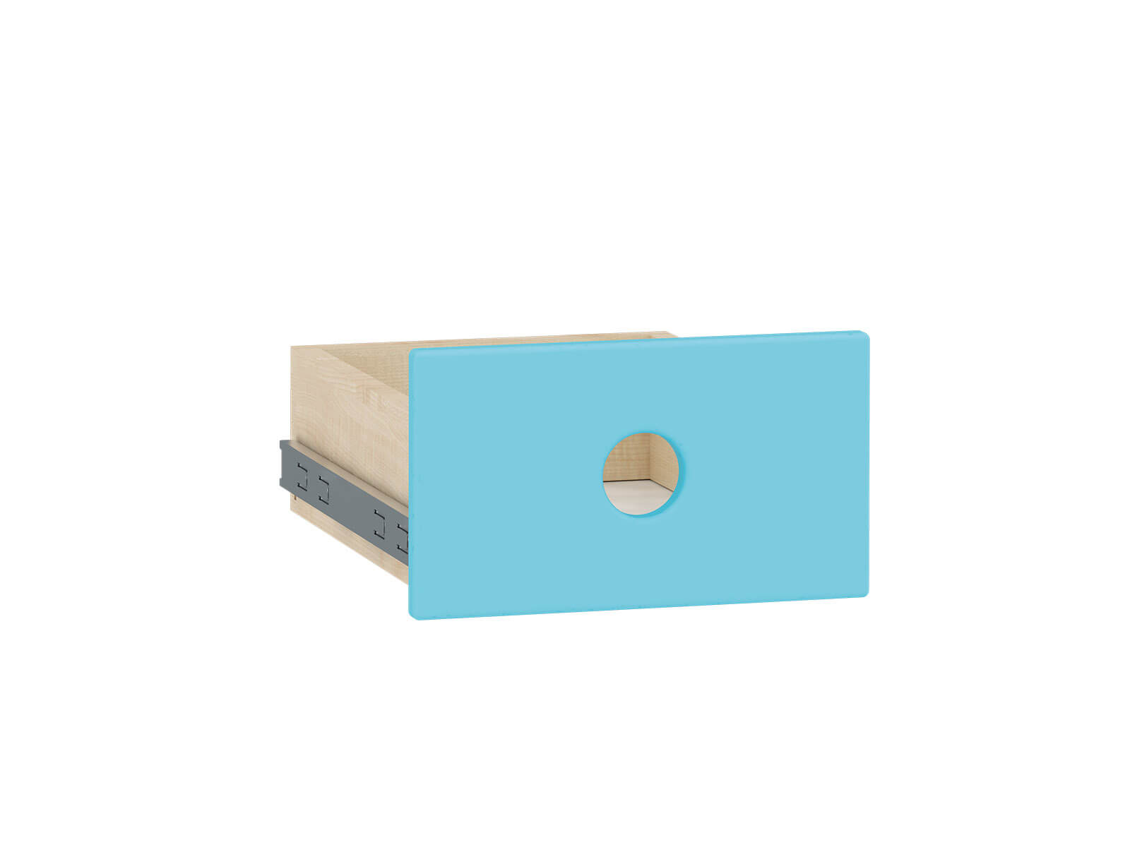 grand tiroir, bleu clair - série Feria