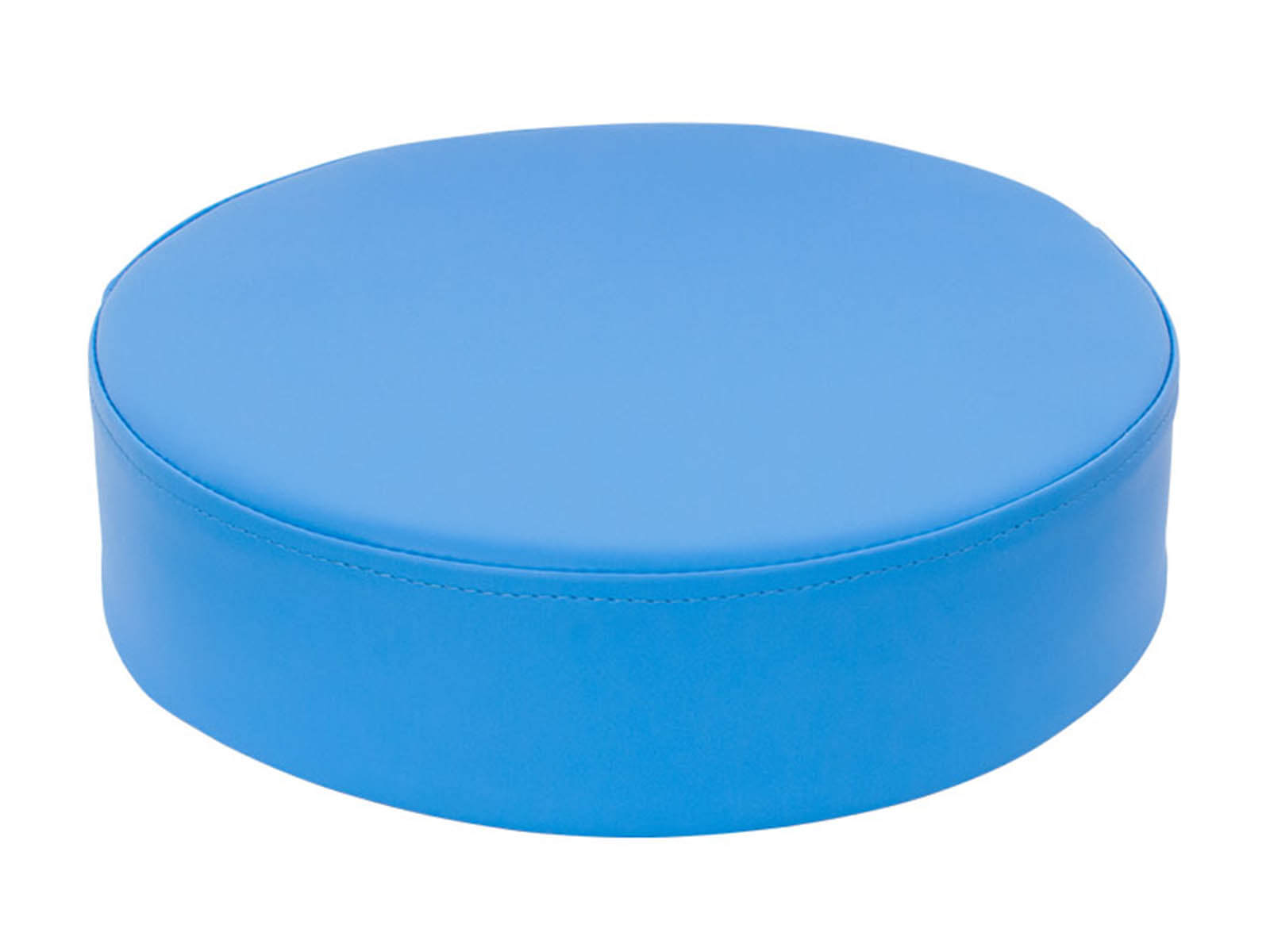 coussin de siège rond, bleu clair