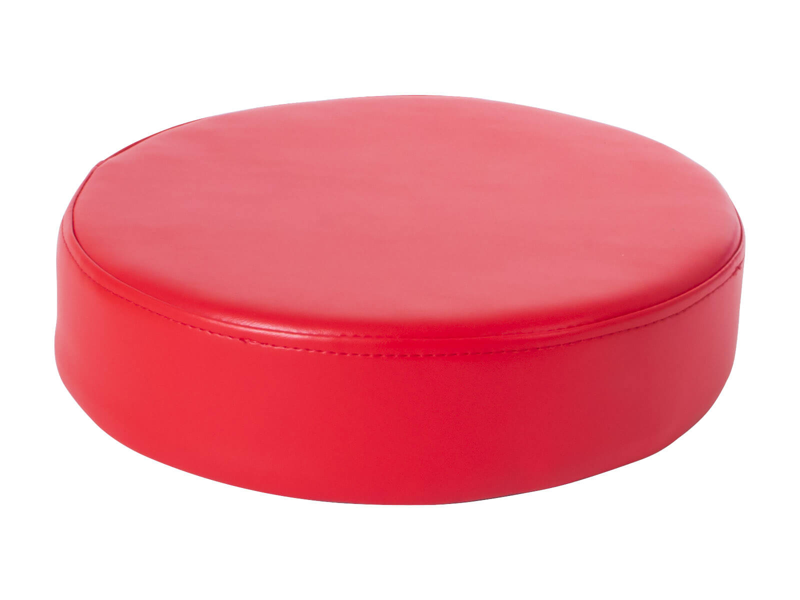 coussin de siège rond, rouge
