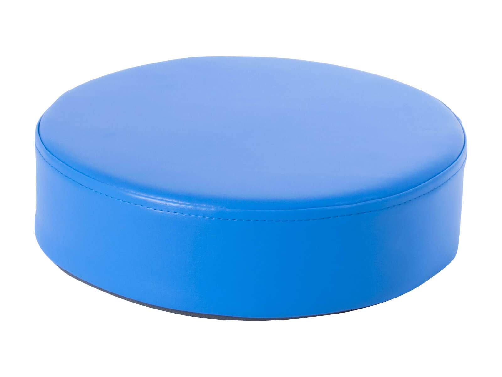 coussin de siège rond, bleu