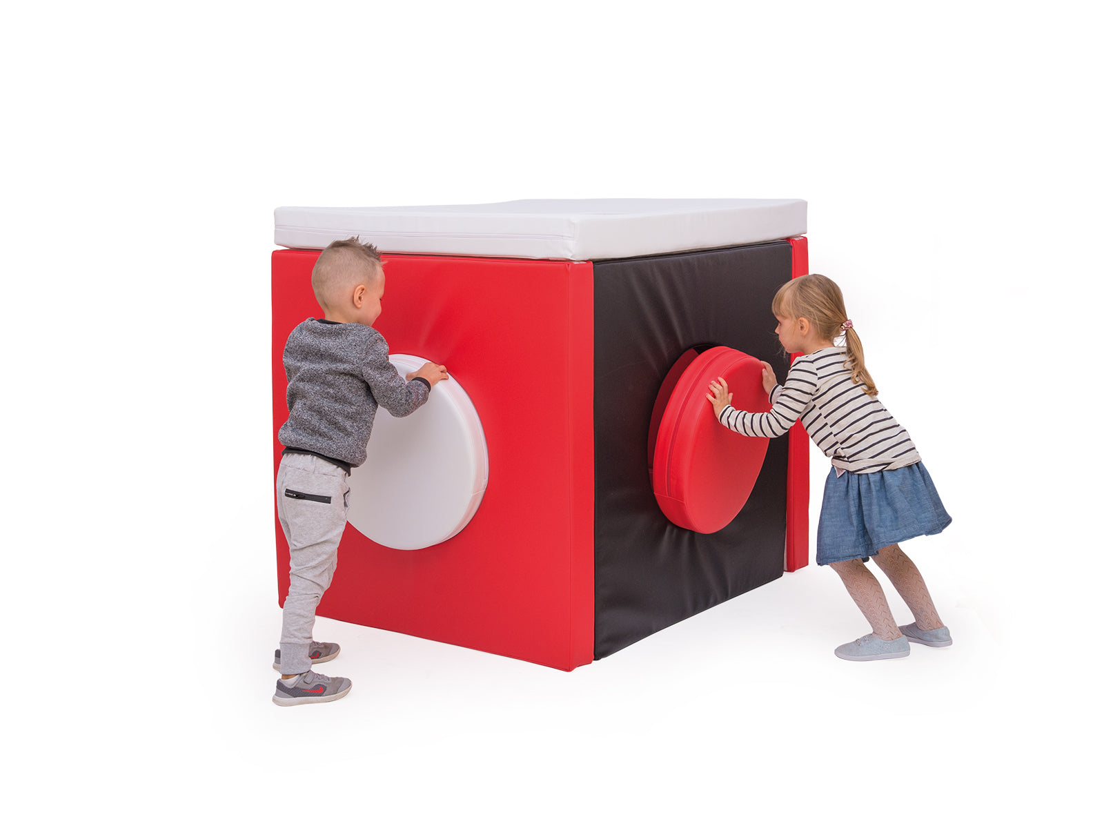 Maison miroir en mousse 120cm x 100cm x 110 cm