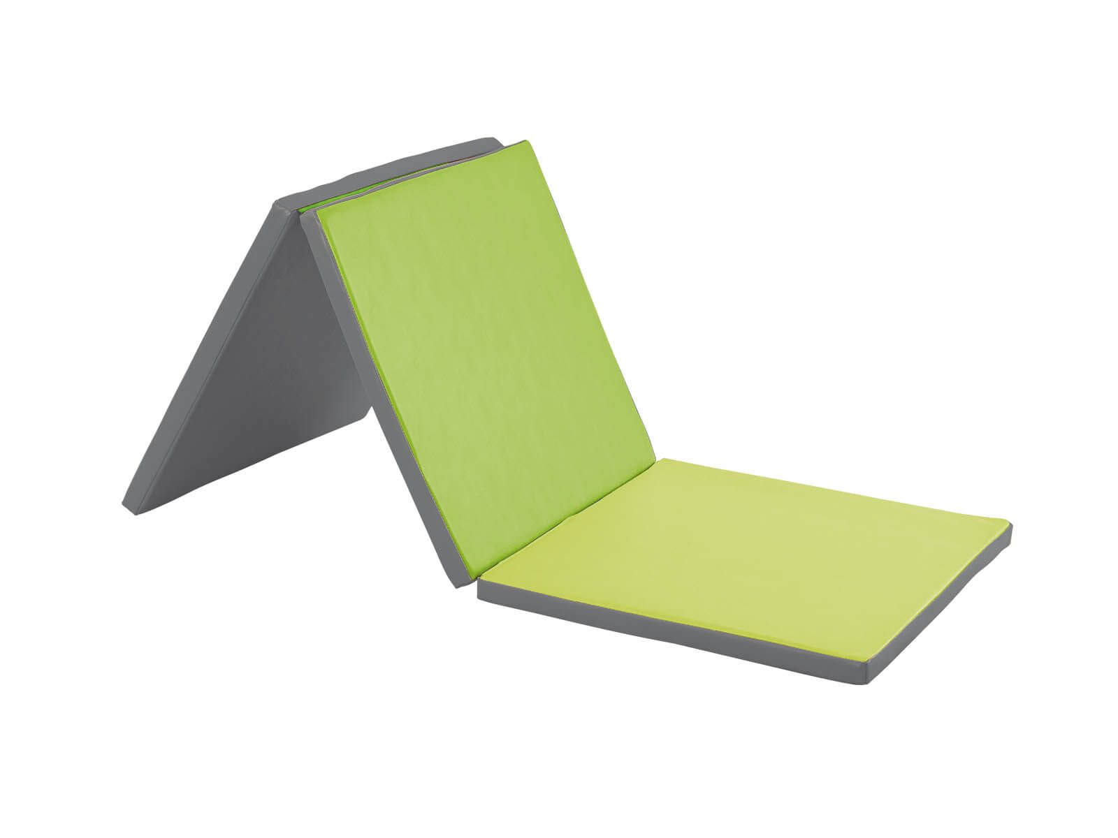 Matelas triple pliable - vert