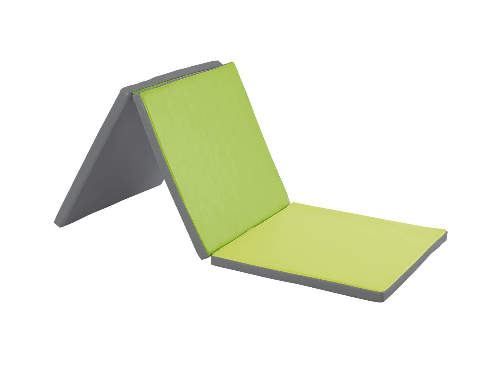 Matelas / tapis de jeu triple, pliable, divers coloris