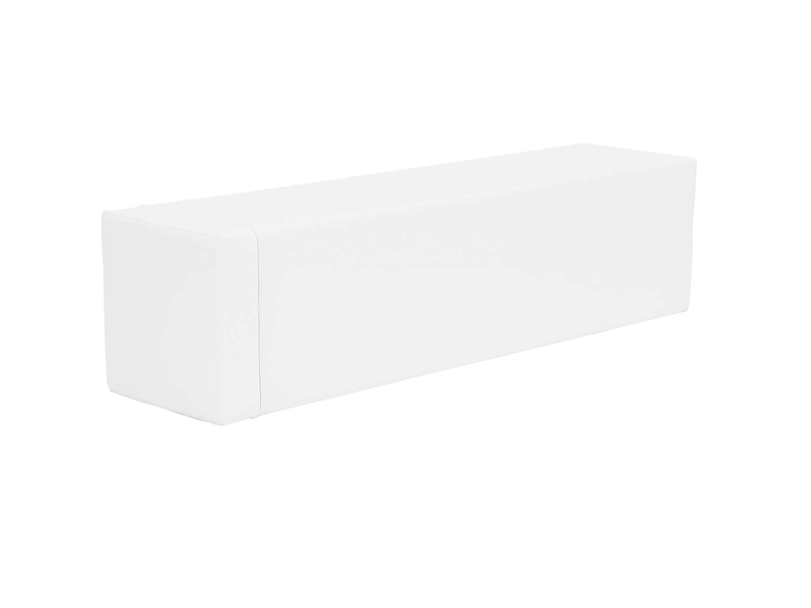 Elément en mousse - cuboïde long, blanc 