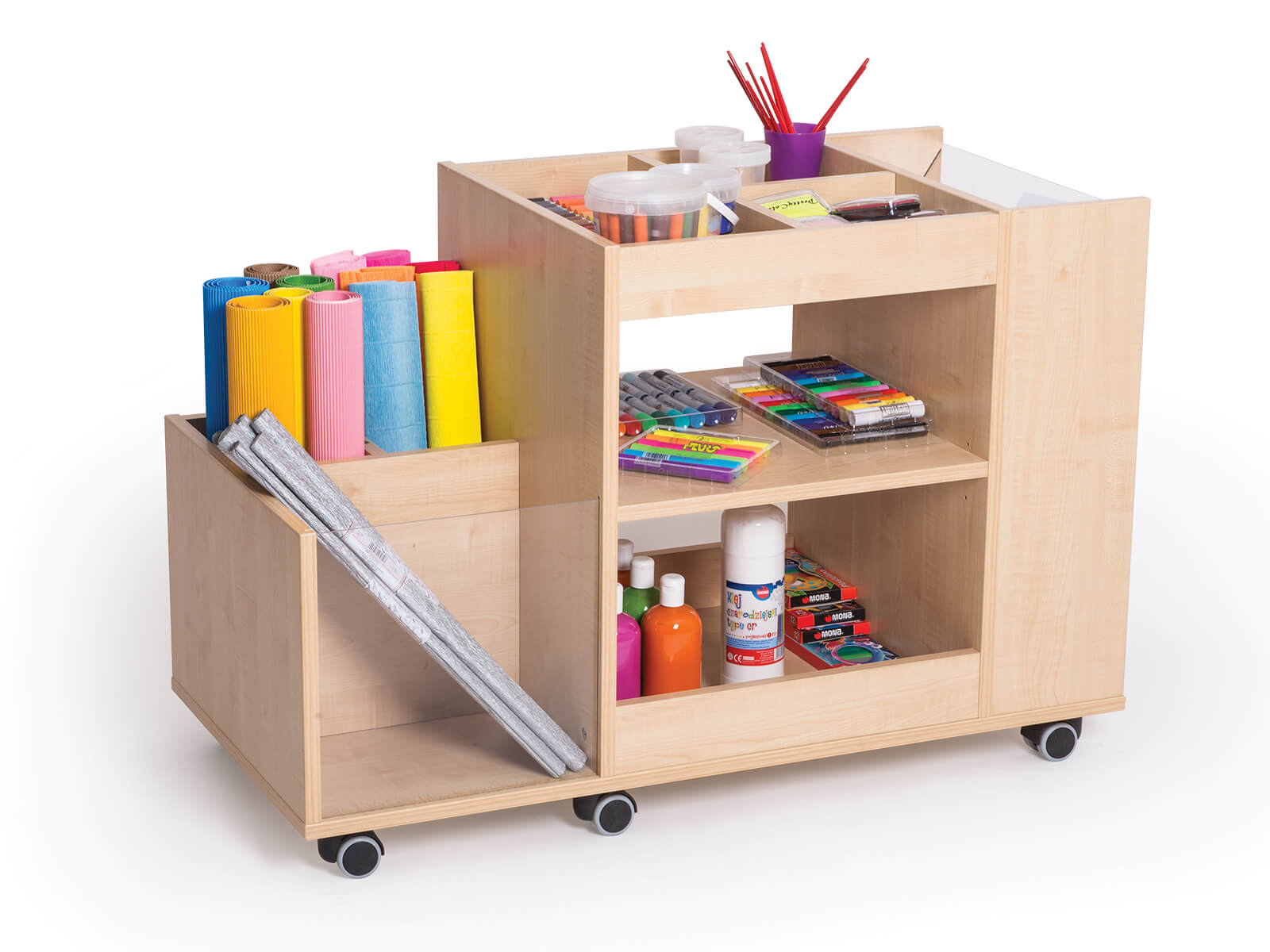 Bastelwagen für Kunst-Accessories