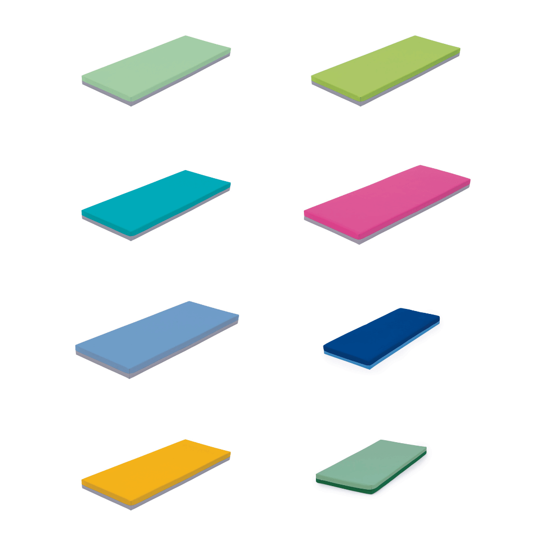 Schlafraum Liegepolster aus Schaumstoff in verschiedenen Farben