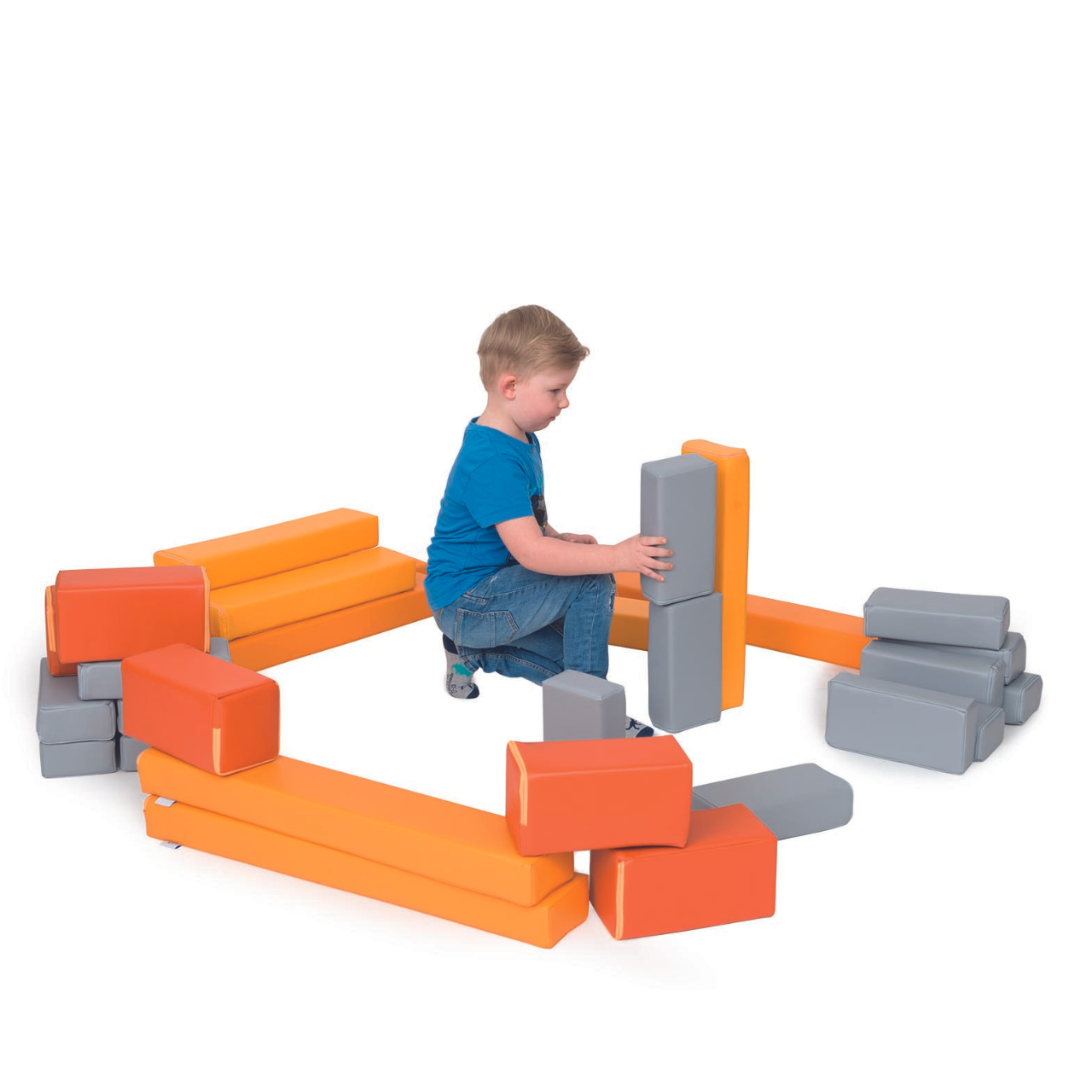 Blocs de construction en mousse de brique